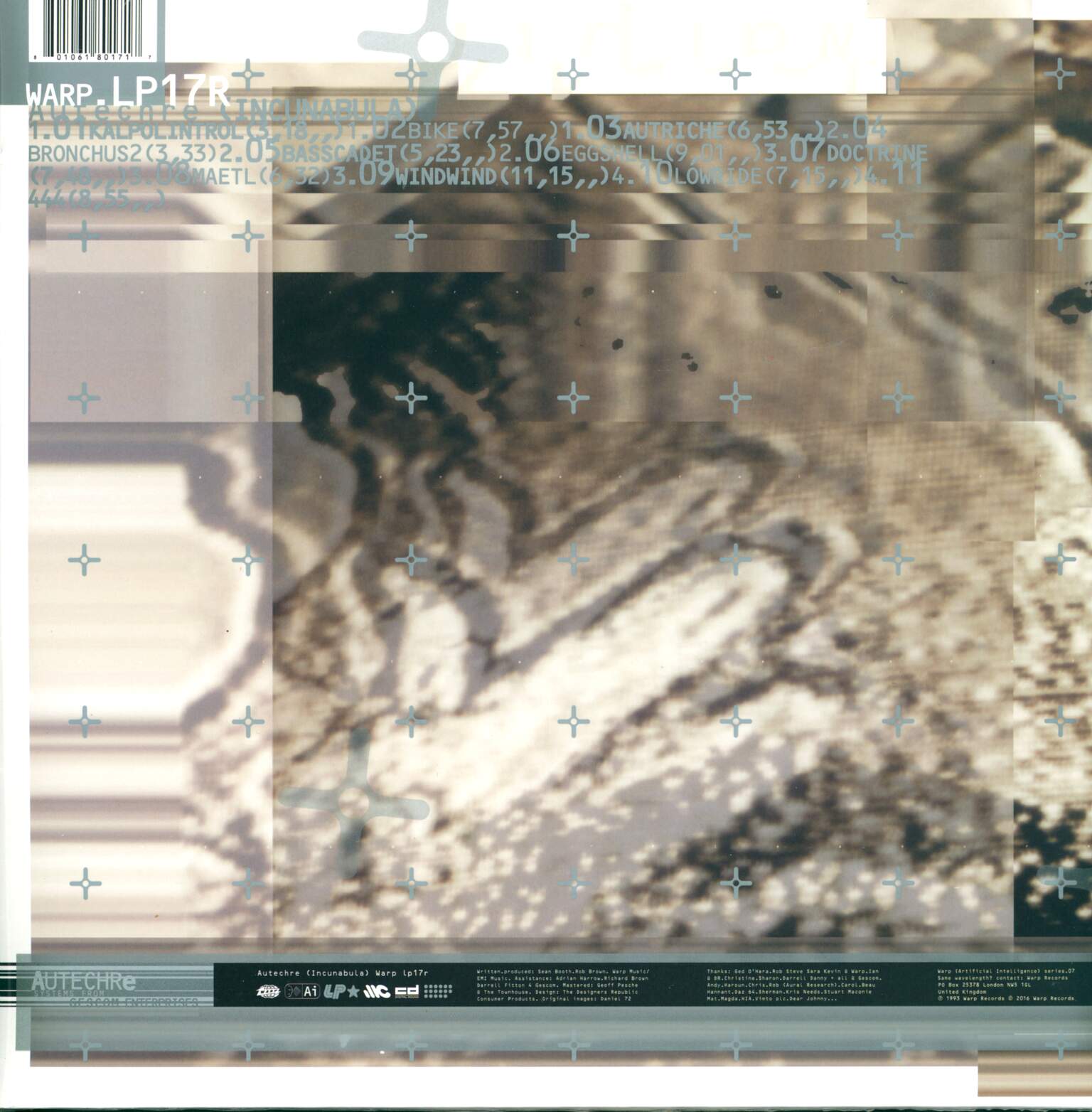 Autechre: Incunabula, 2×LP (Vinyl)