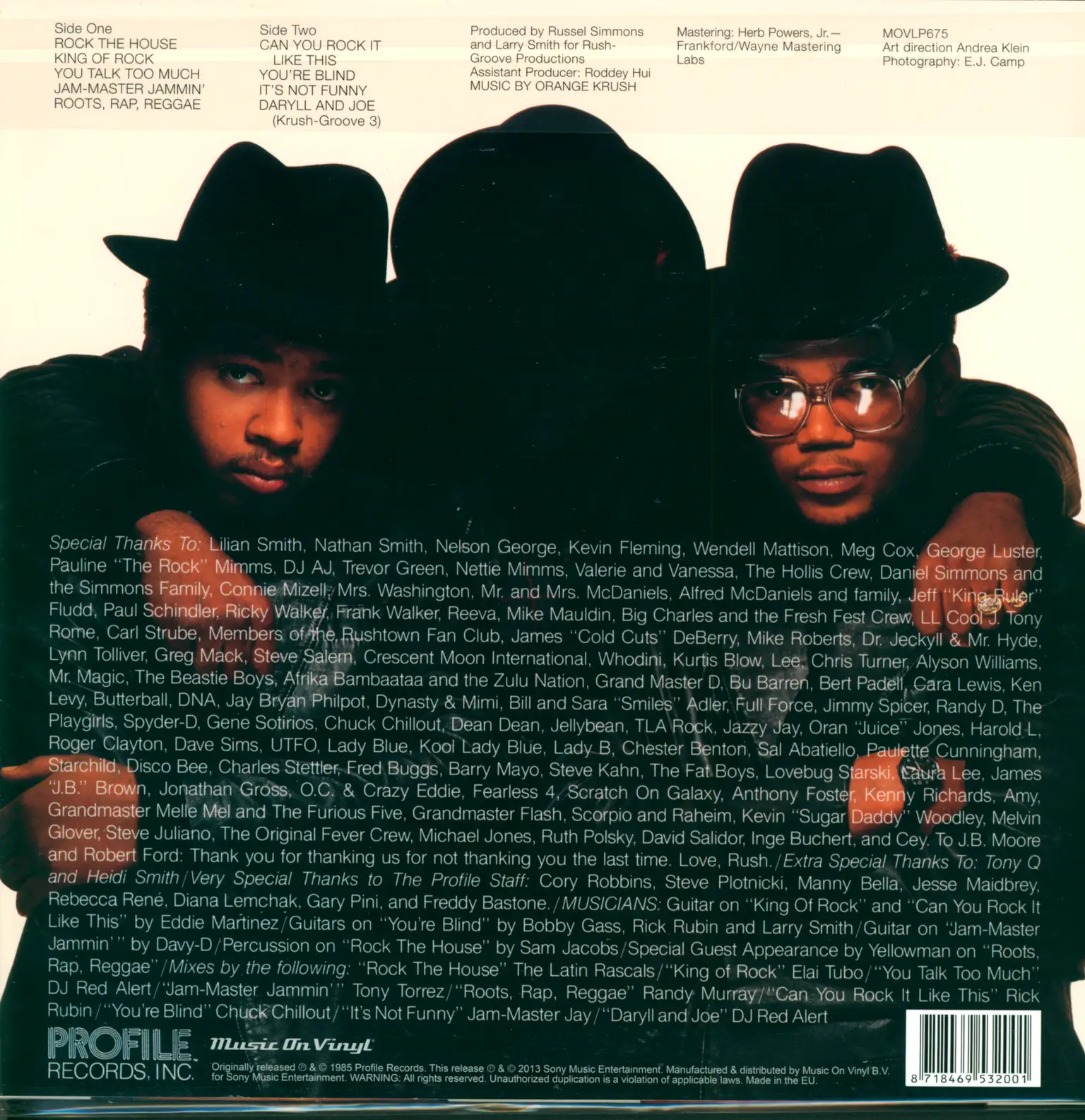 Run DMC: King Of Rock, 1×LP (Vinyl)