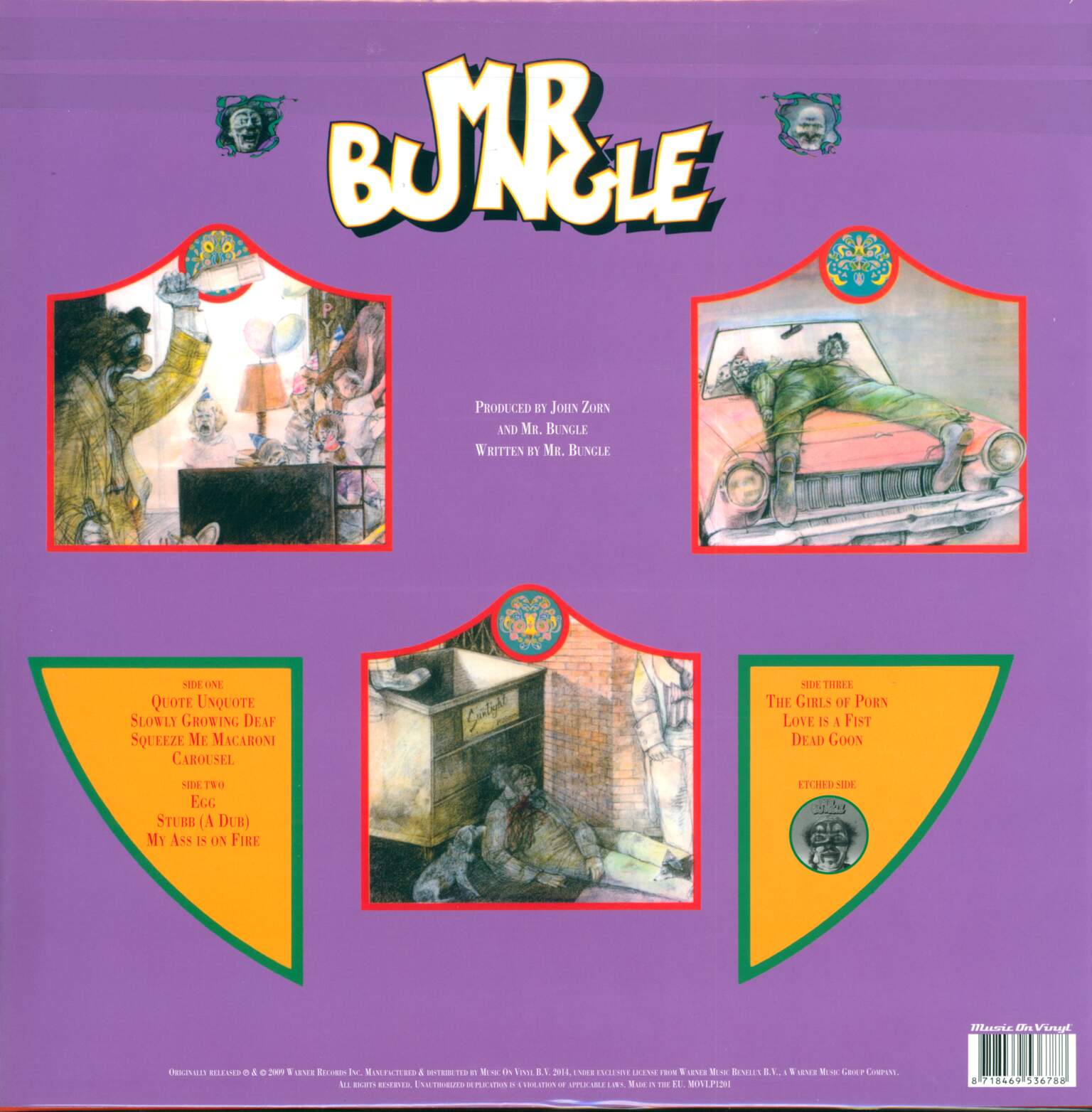 Mr Bungle: Mr. Bungle, 1×LP (Vinyl), 1×LP (Vinyl)