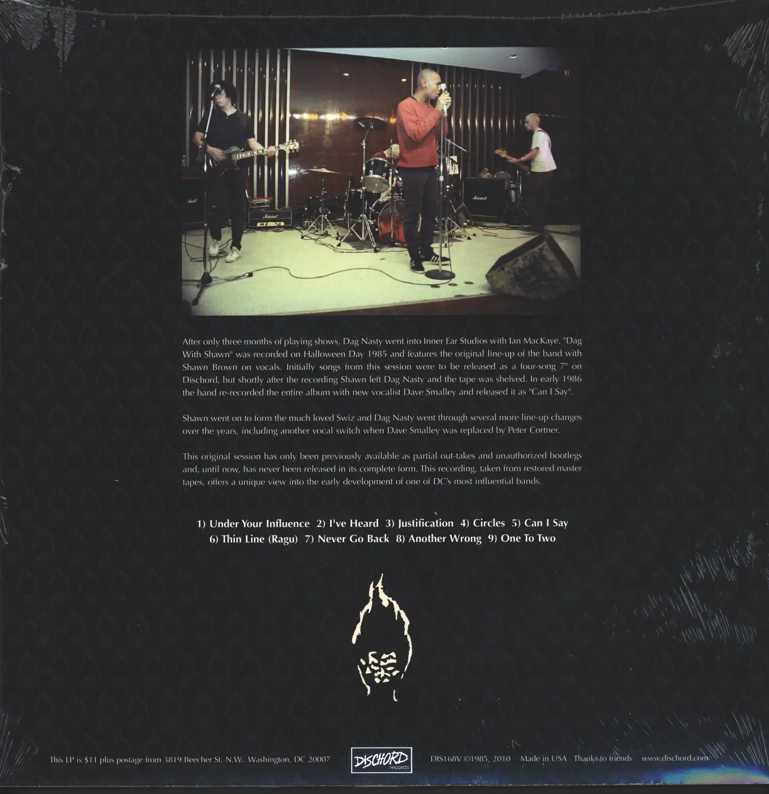 Dag Nasty: Dag With Shawn, 1×LP (Vinyl)