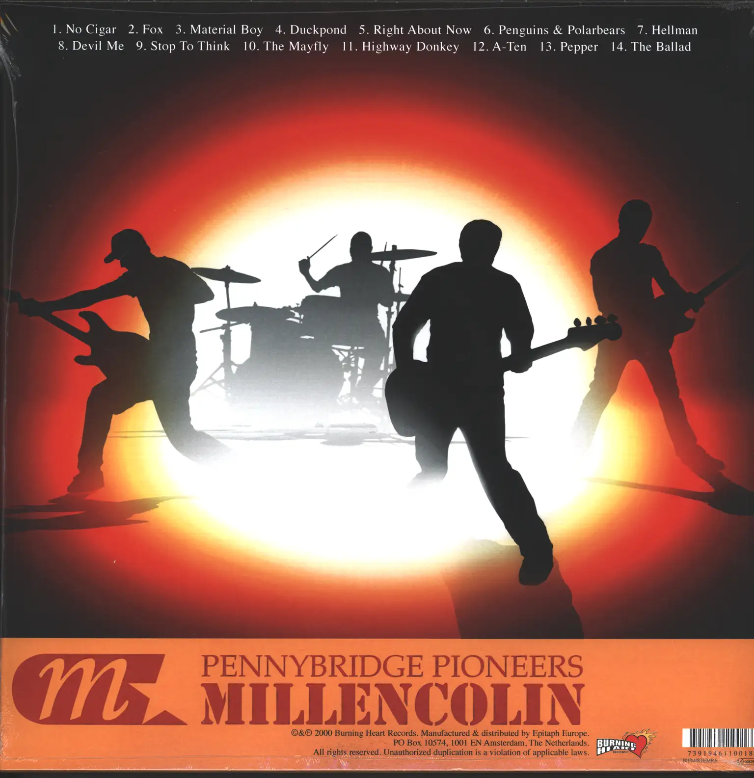 Millencolin: Pennybridge Pioneers, 1×LP (Vinyl)