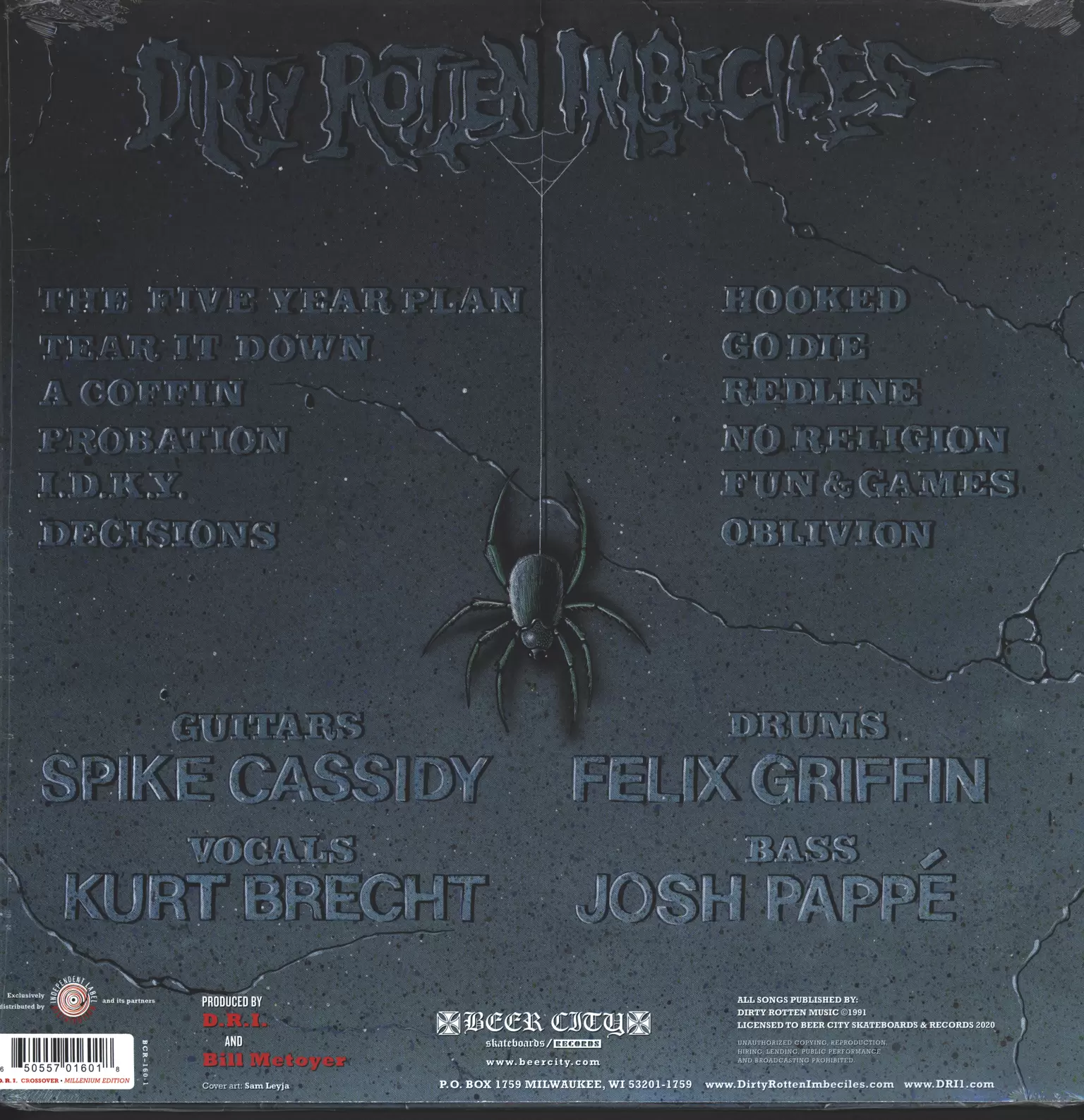 Dirty Rotten Imbeciles: Crossover, 1×LP (Vinyl)