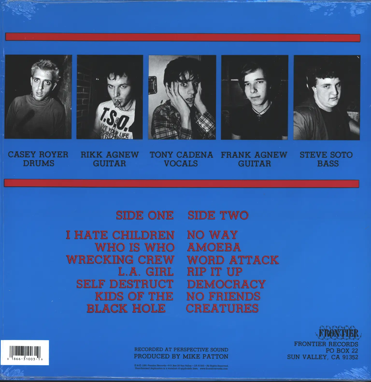 Adolescents: Adolescents, LP (Vinyl)