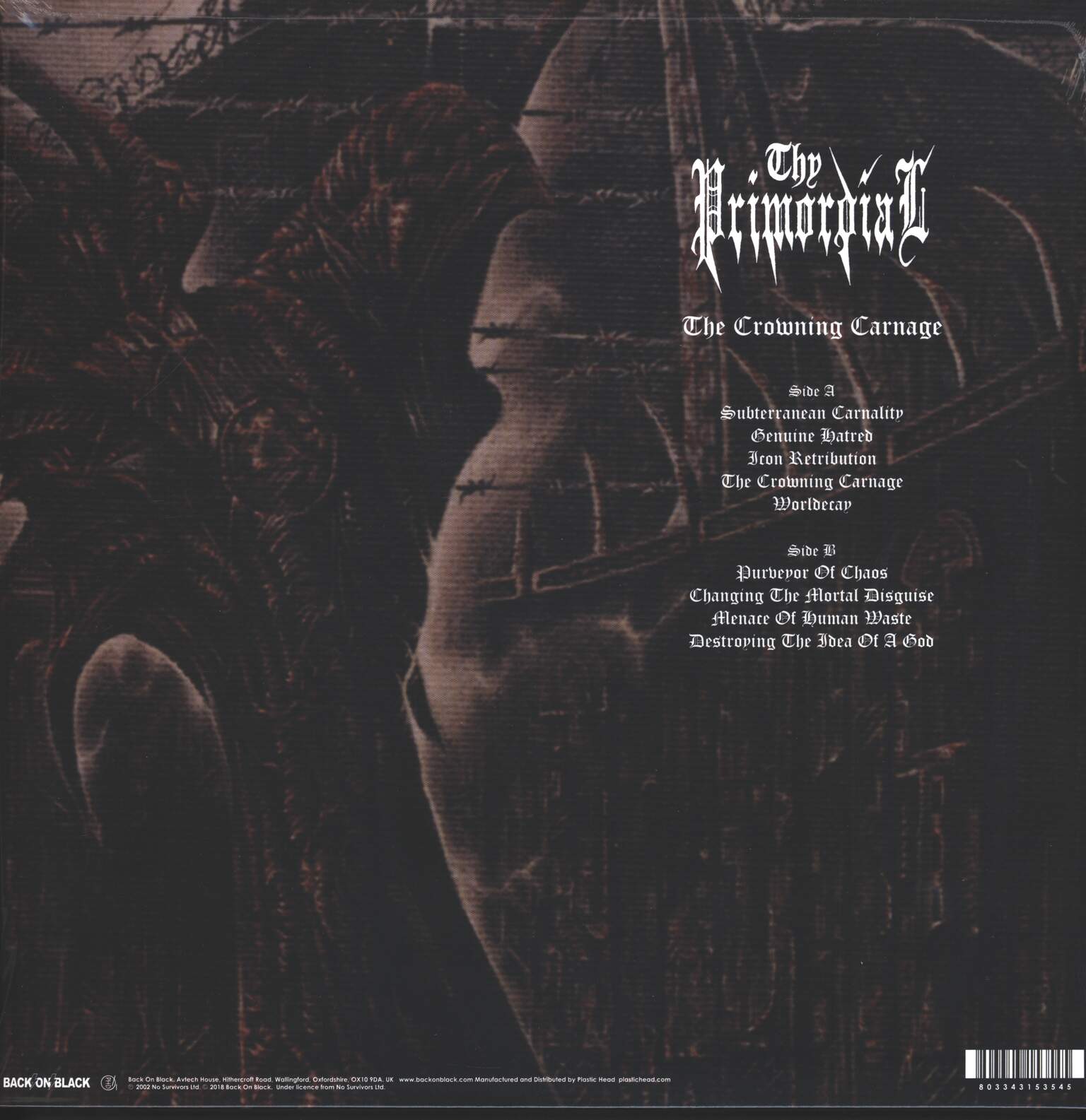 Thy Primordial: The Crowning Carnage, 1×LP (Vinyl)