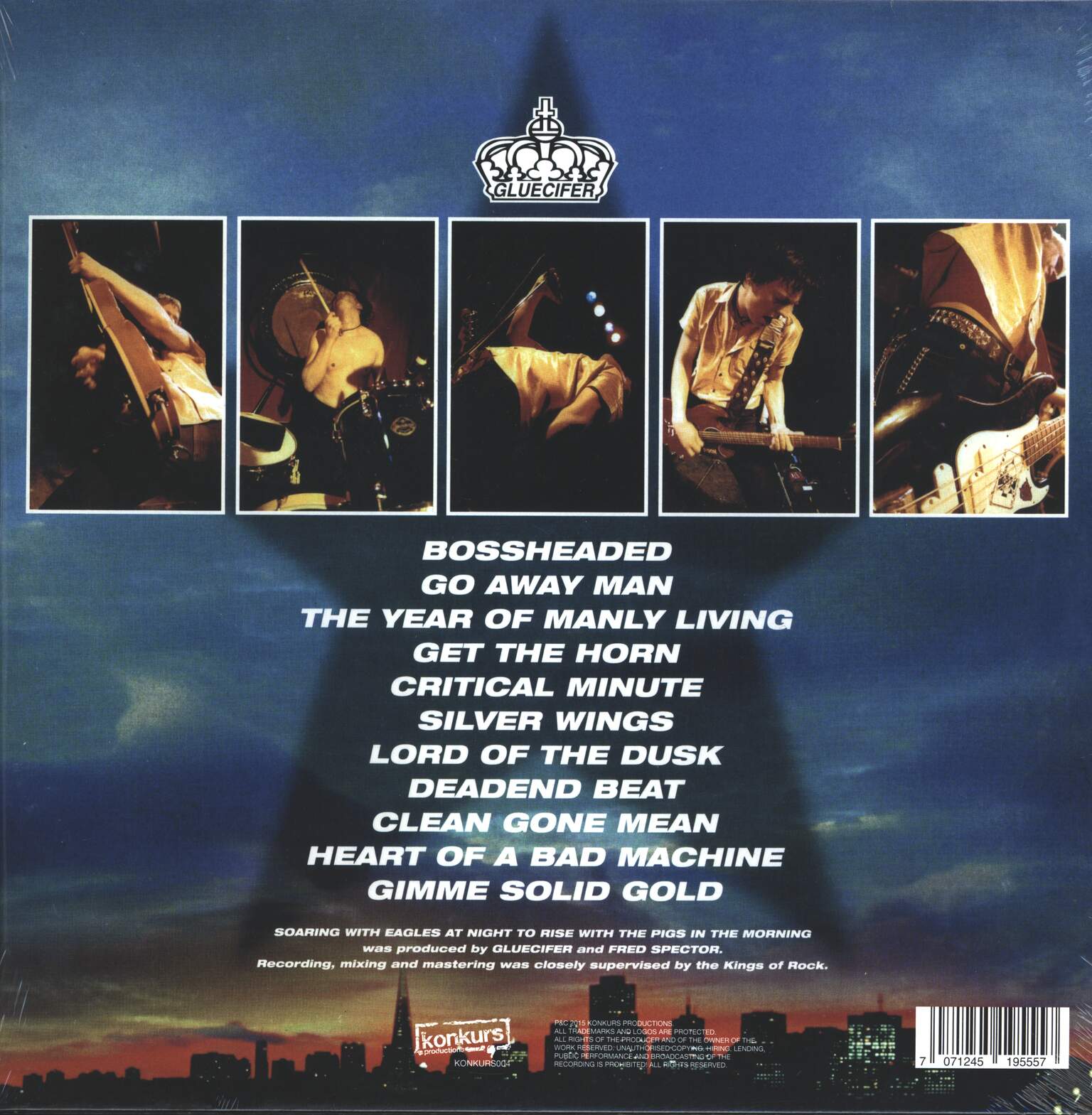 Gluecifer: Soaring With Eagles At Night To Rise With The Pigs In The Morning, 1×LP (Vinyl)