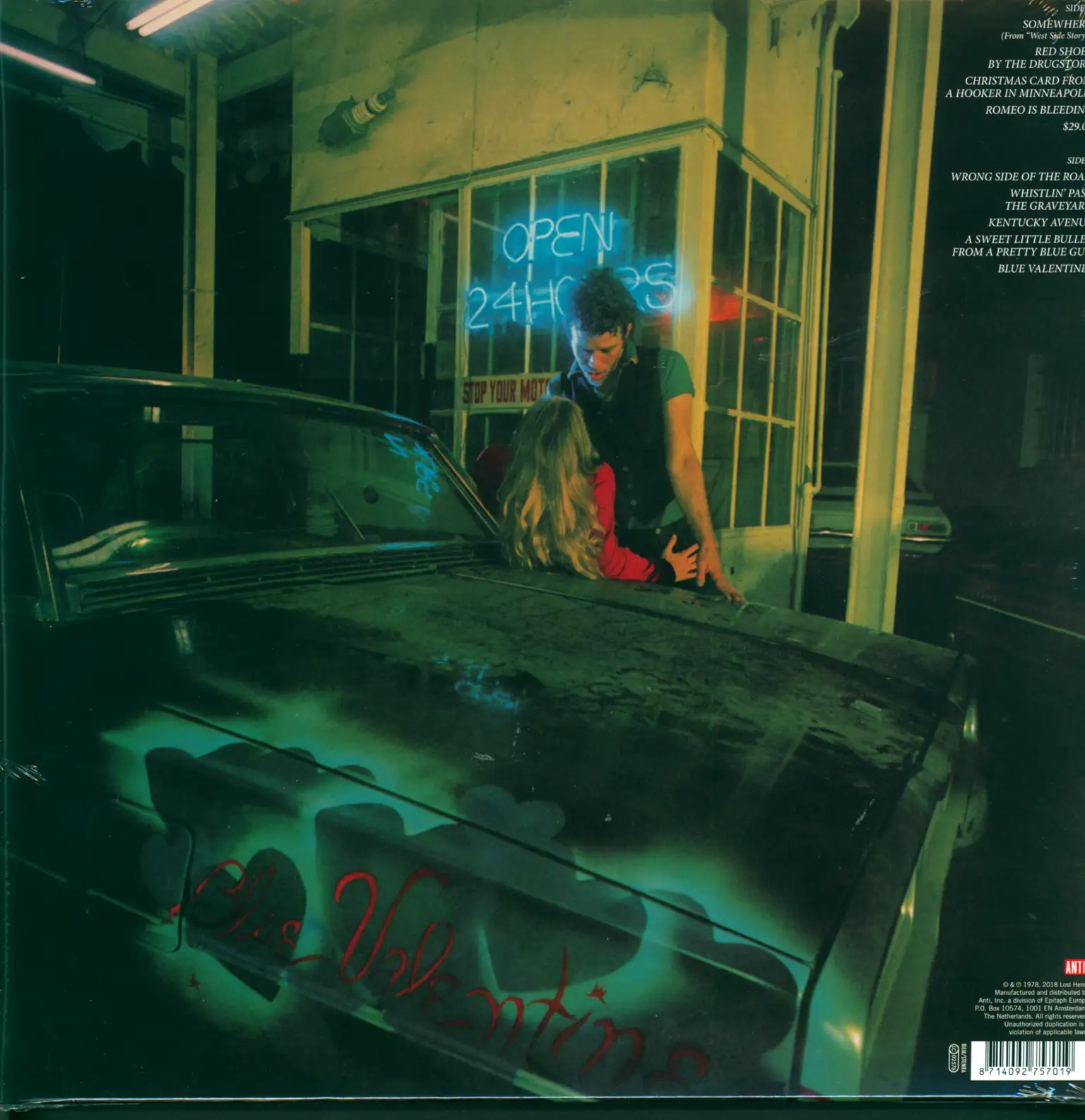 Tom Waits: Blue Valentine, 1×LP (Vinyl)
