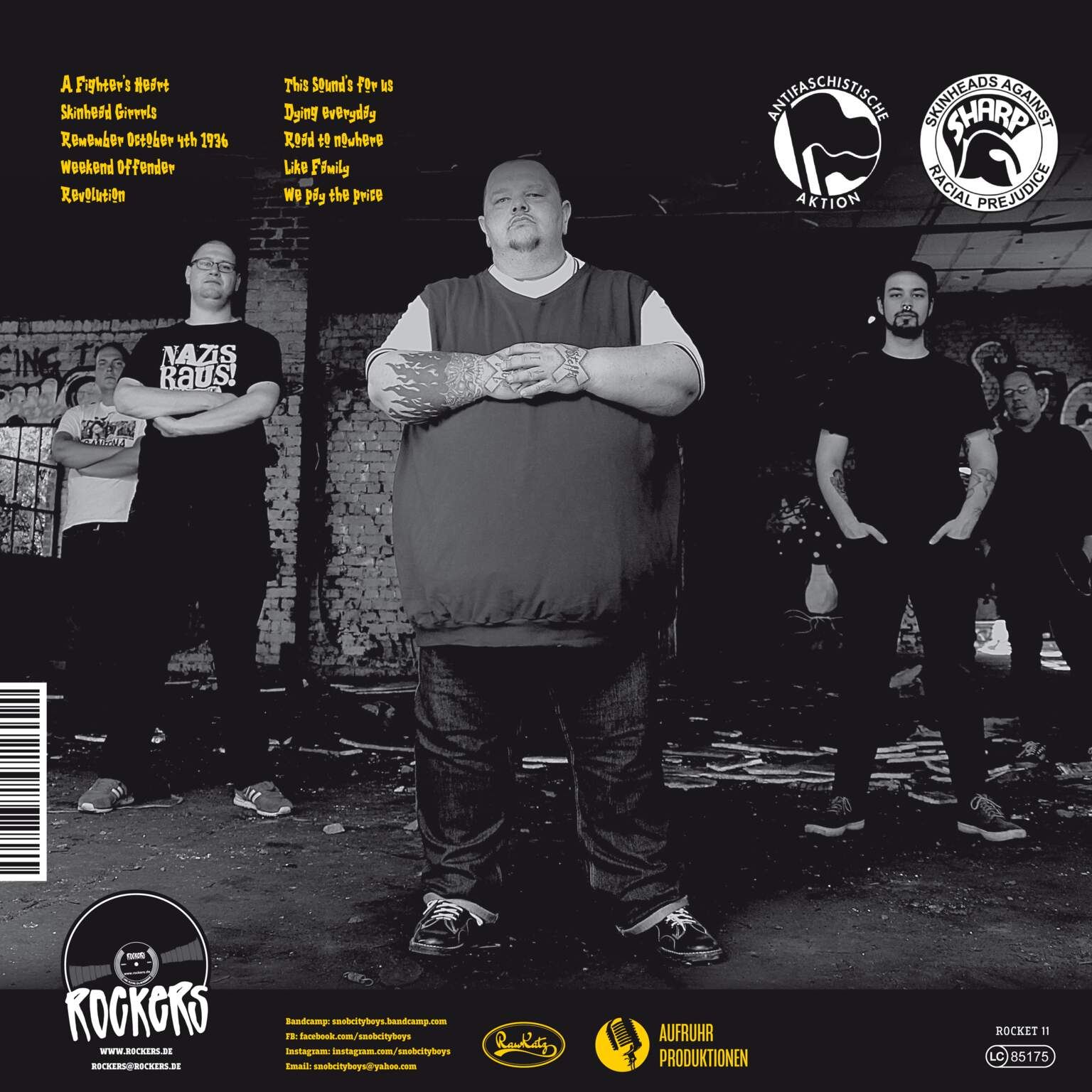 Snob City Boys: This Sound's For Us (White Vinyl), 1×LP (Vinyl)