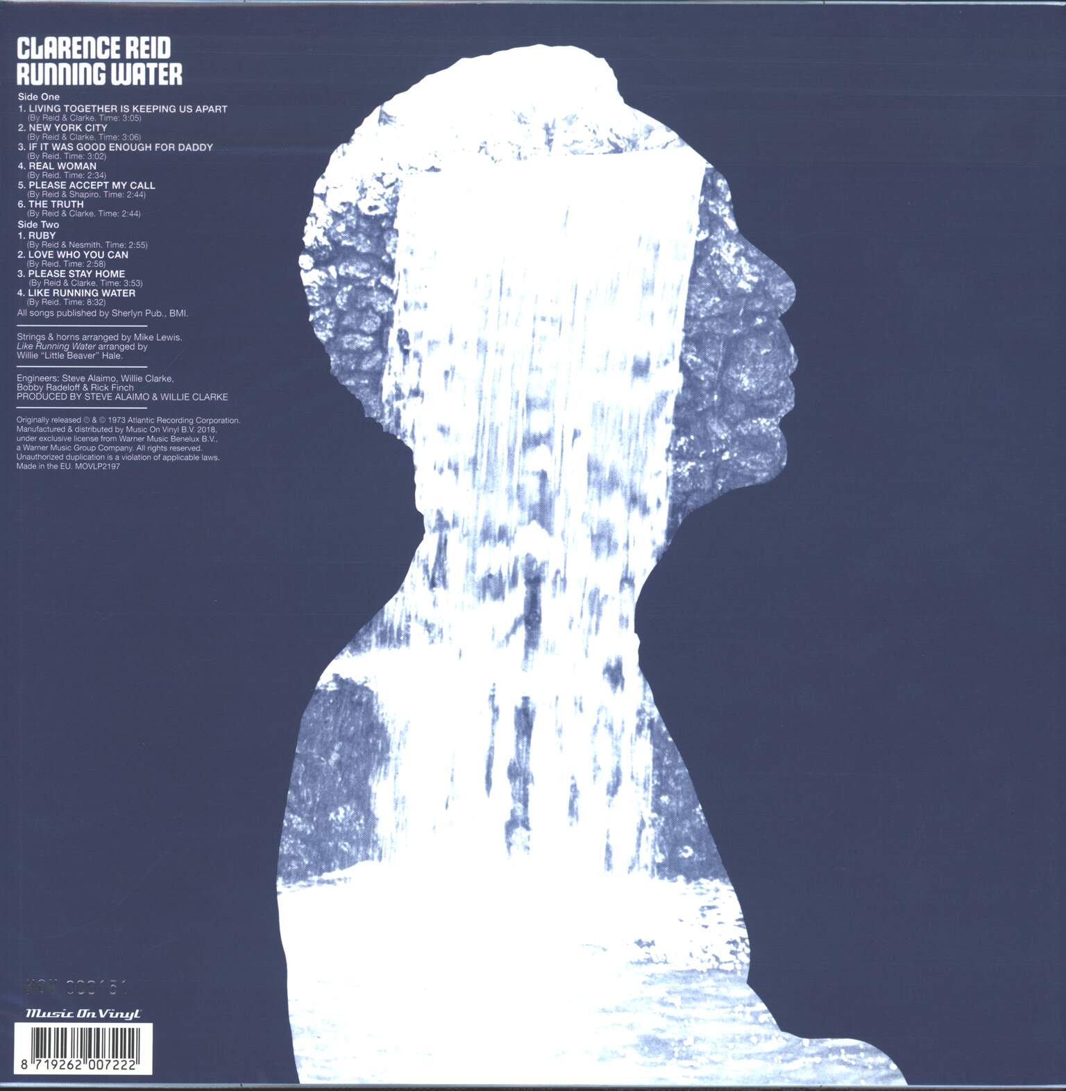Clarence Reid: Running Water, 1×LP (Vinyl)