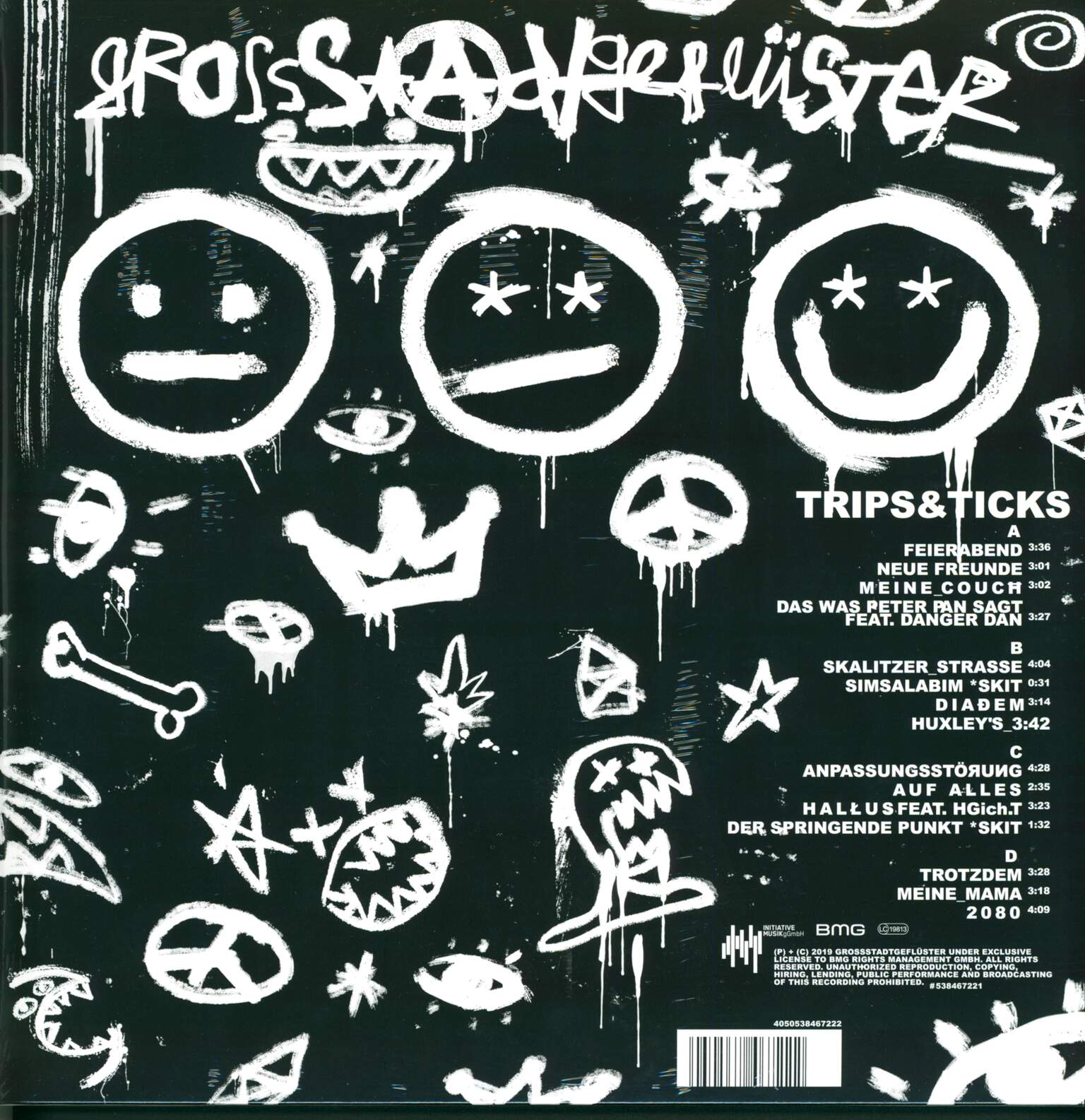 Grossstadtgeflüster: Trips & Ticks, 2×LP (Vinyl)