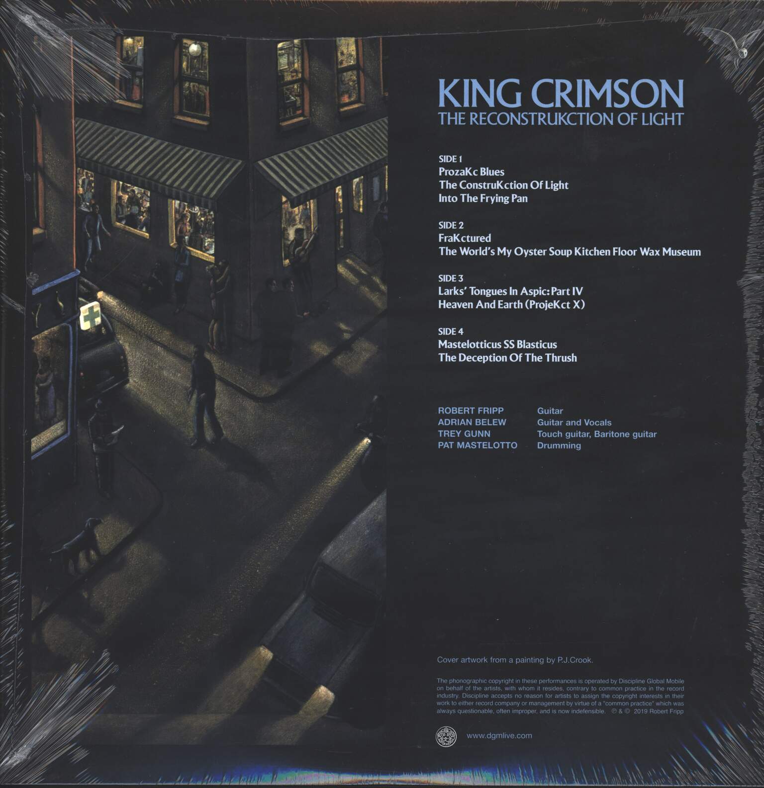 King Crimson: The ReconstruKction Of Light, 2×LP (Vinyl)