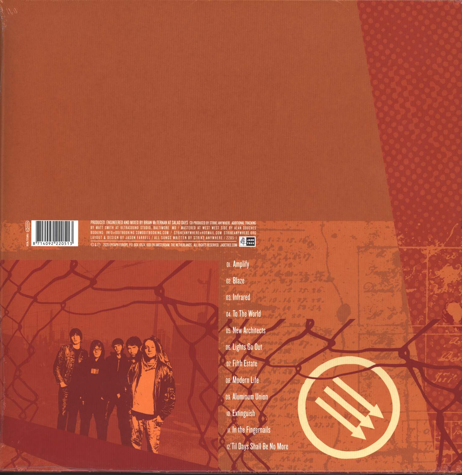 Strike Anywhere: Exit English, 1×LP (Vinyl)