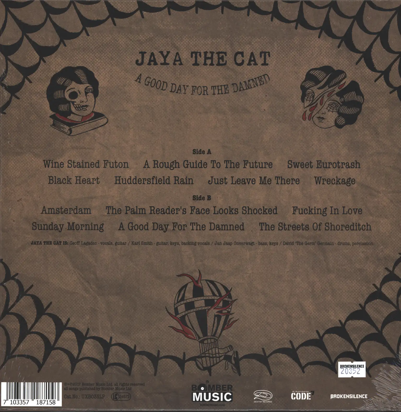 Jaya The Cat: A Good Day For The Damned, 1×LP (Vinyl)