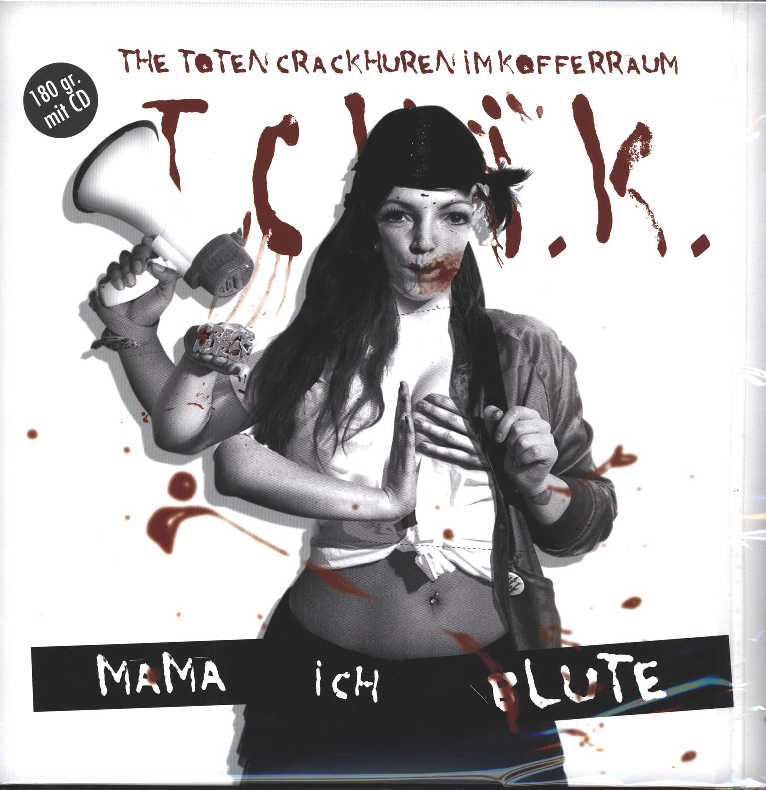 The Toten Crackhuren Im Kofferraum: Mama Ich Blute, 1×LP (Vinyl), 1×CD