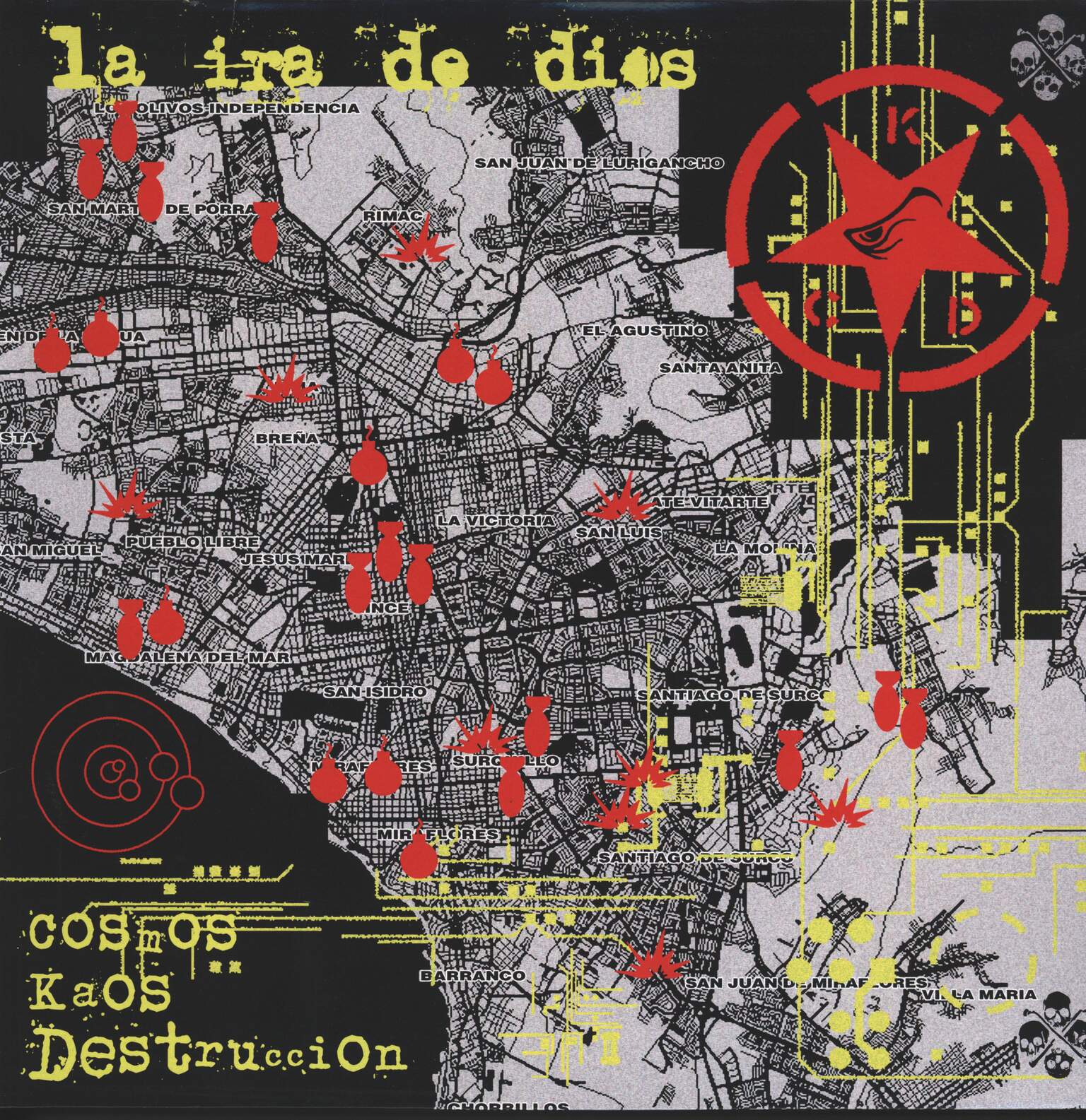 La Ira De Dios: Cosmos Kaos Destruccion, 1×LP (Vinyl)