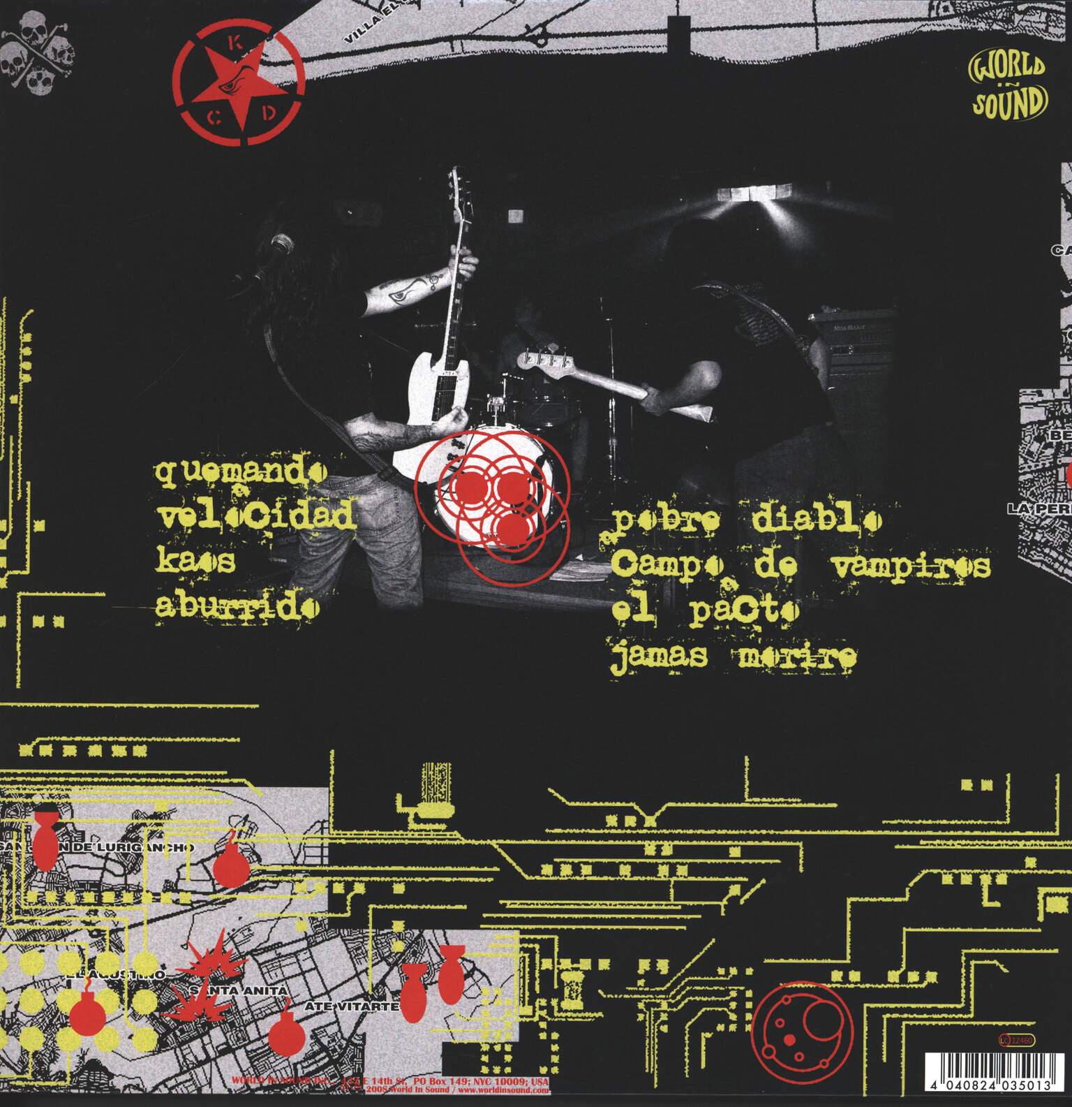 La Ira De Dios: Cosmos Kaos Destruccion, 1×LP (Vinyl)