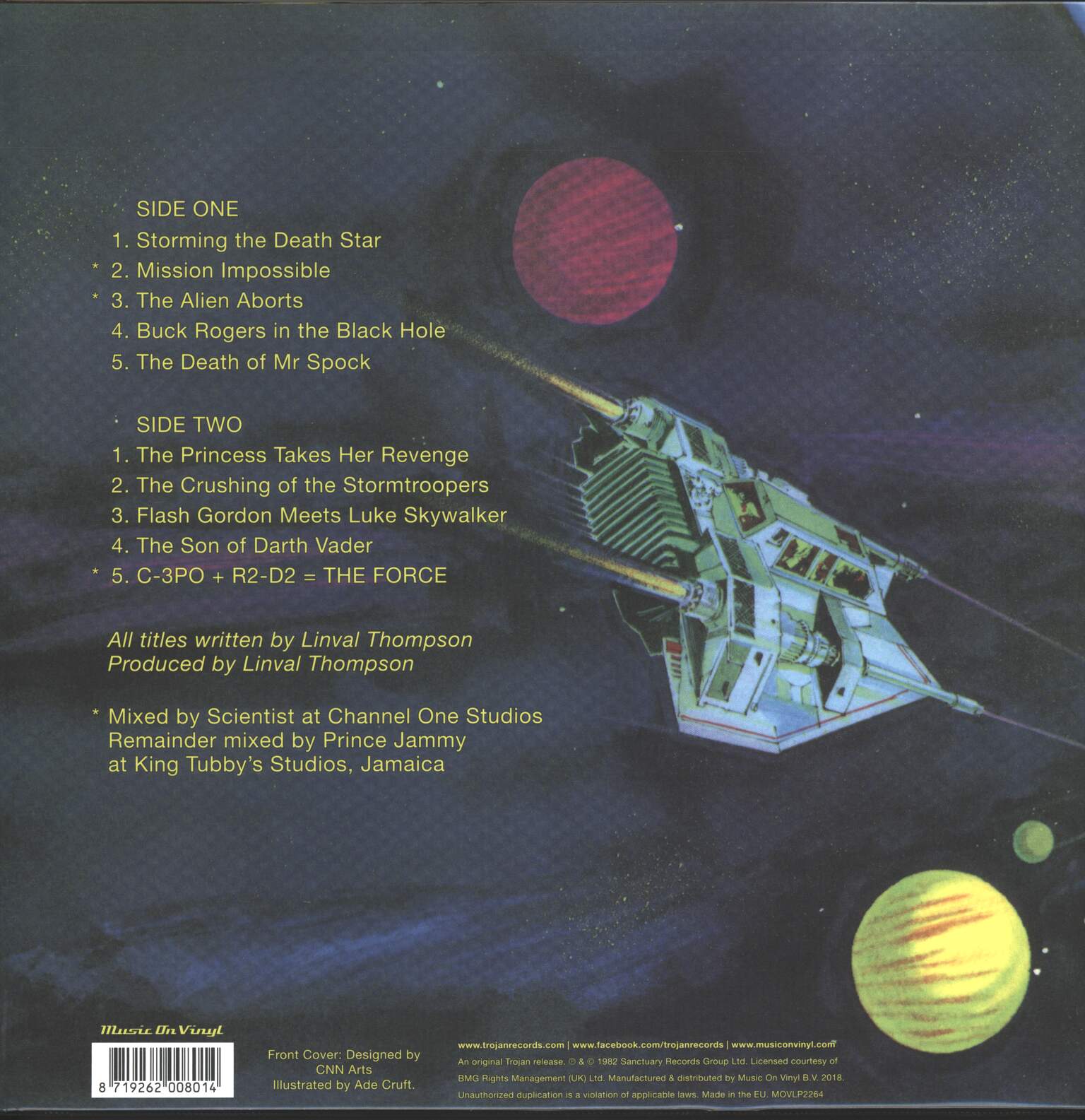 Scientist: Scientist And Jammy Strike Back!, 1×LP (Vinyl)