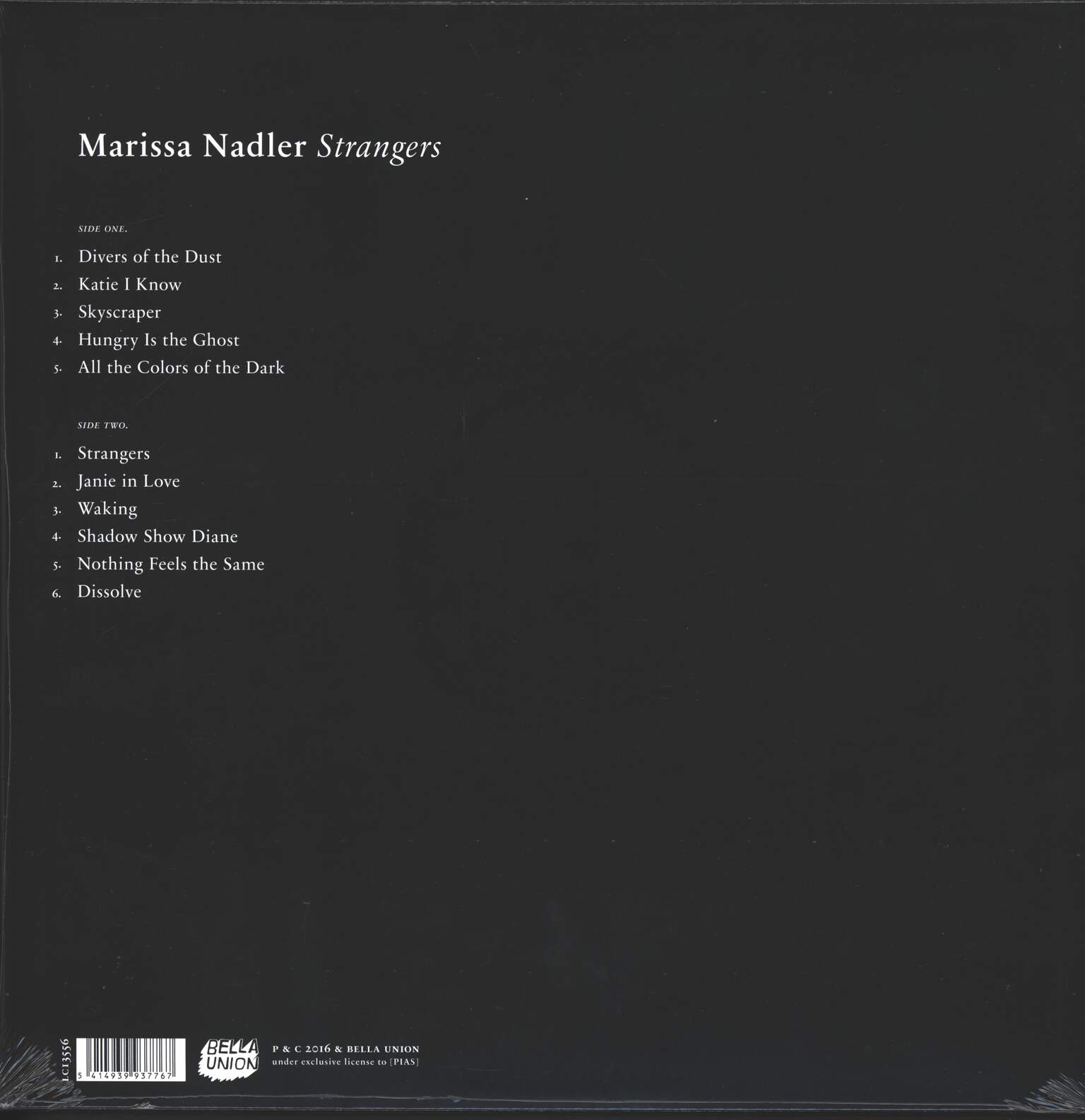Marissa Nadler: Strangers, 1×LP (Vinyl)