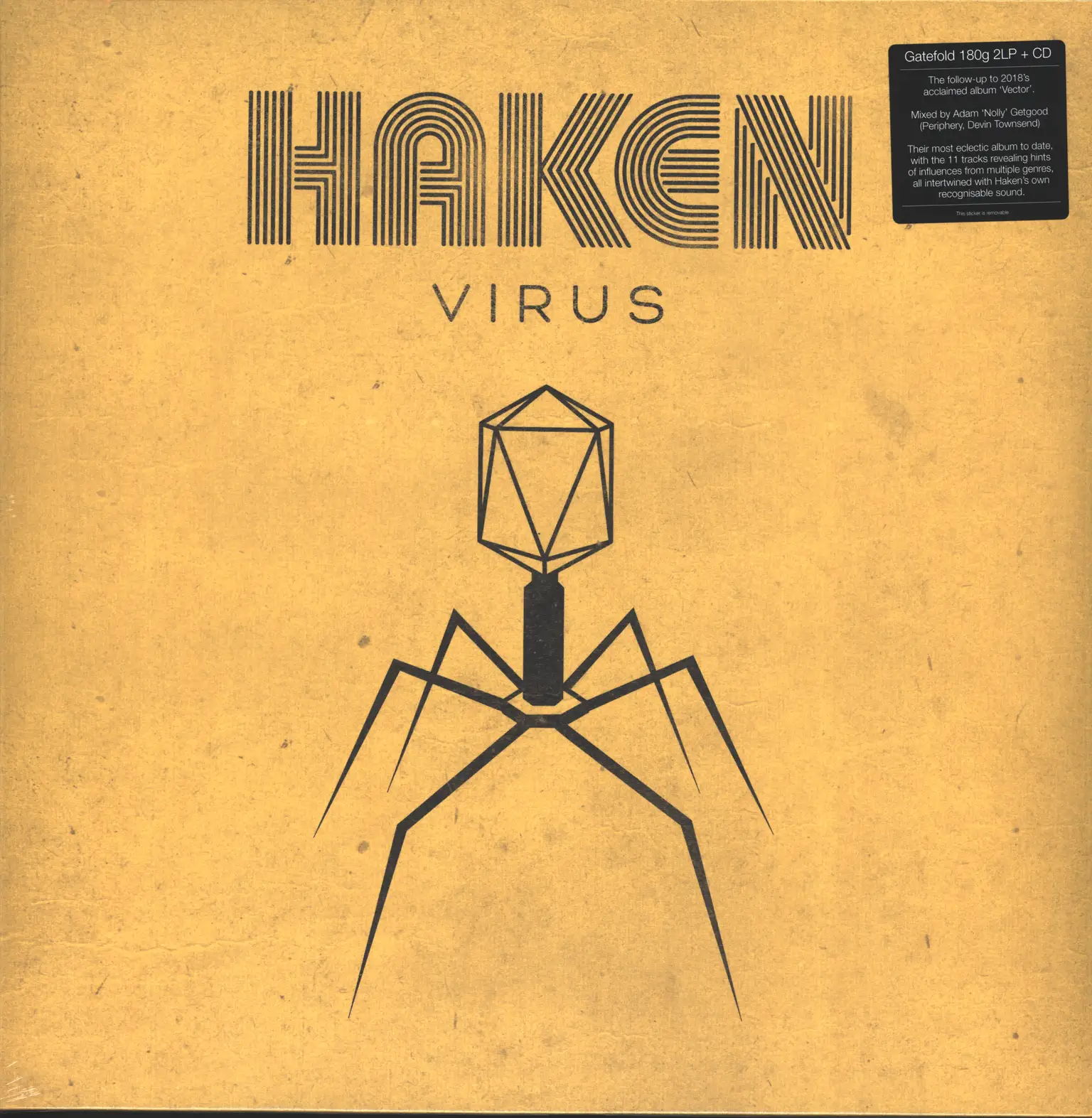 Haken: Virus, 1×CD, 2×LP (Vinyl)