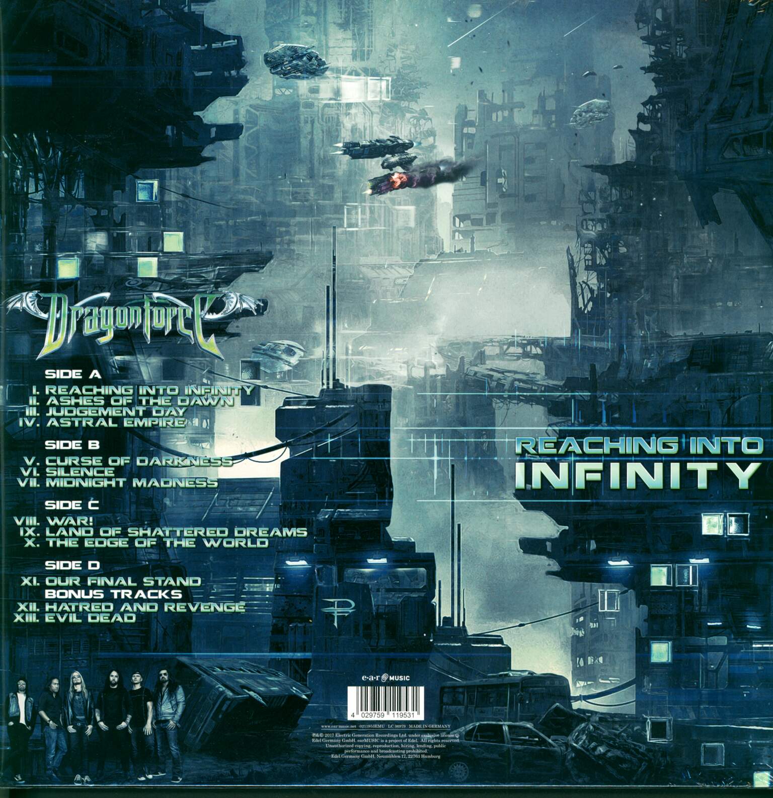 Dragonforce: Reaching Into Infinity, 2×LP (Vinyl)