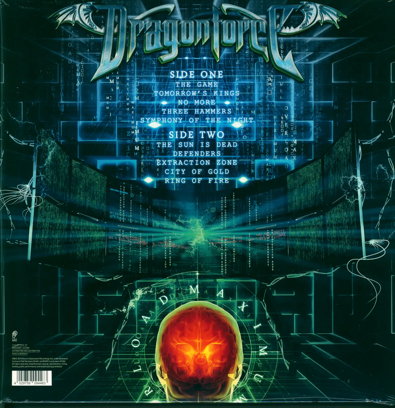 Dragonforce: Maximum Overload, 1×LP (Vinyl)