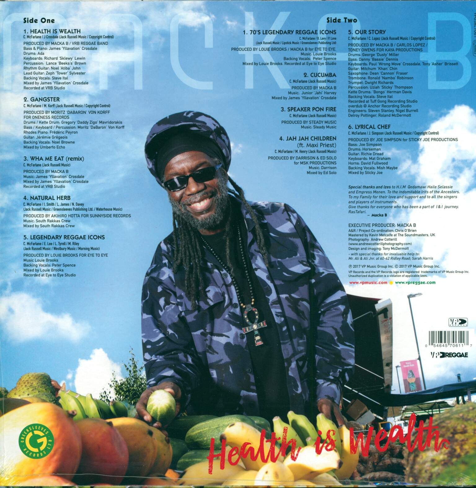 Macka B: Health Is Wealth, 1×LP (Vinyl)