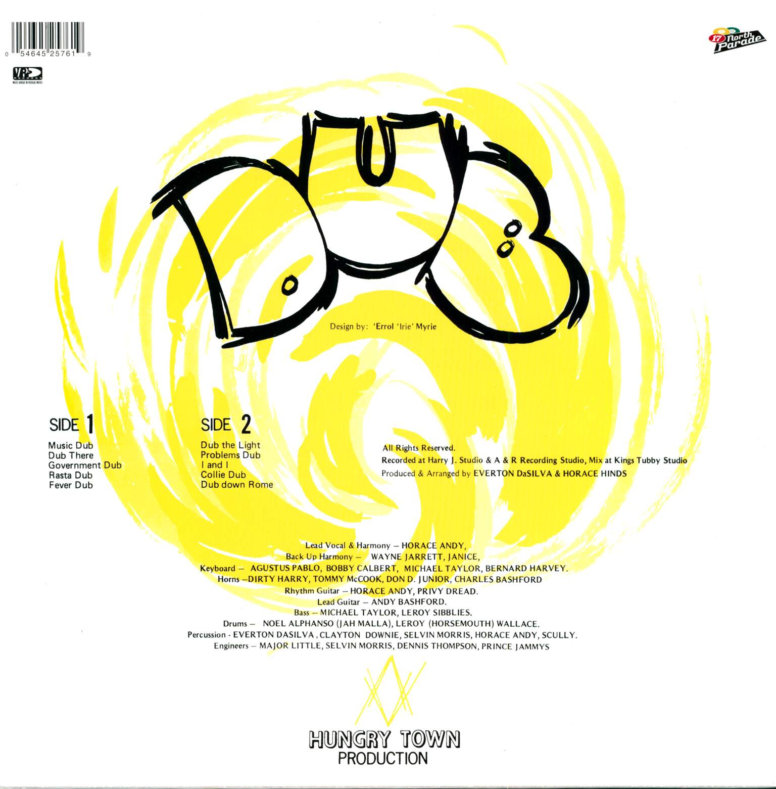 Horace Andy: In The Light Dub, 1×LP (Vinyl)