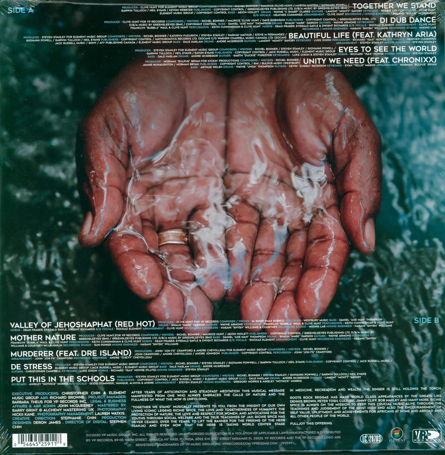 Richie Spice: Together We Stand, 1×LP (Vinyl)