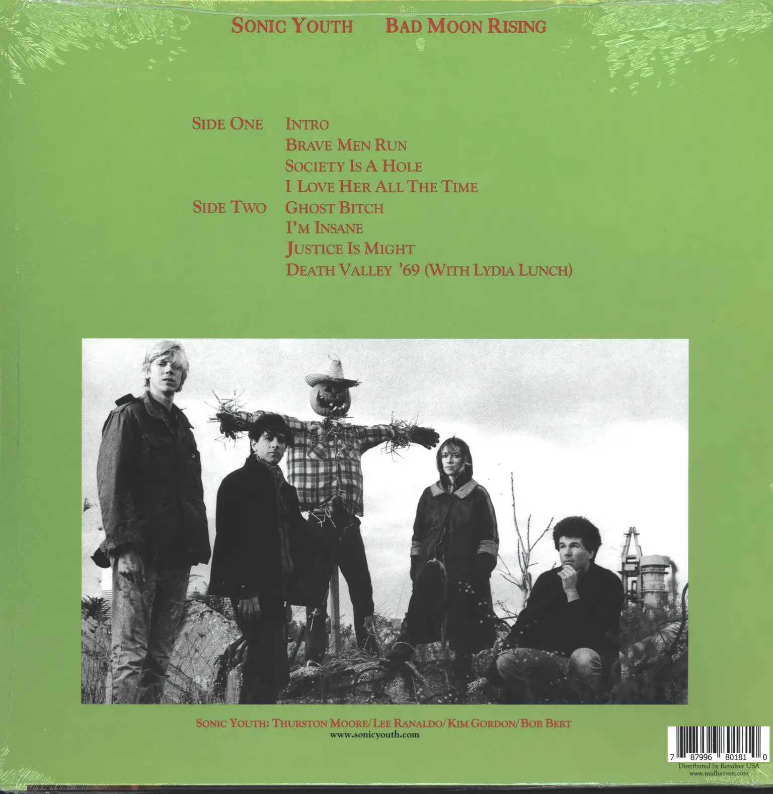 Sonic Youth: Bad Moon Rising, 1×LP (Vinyl)
