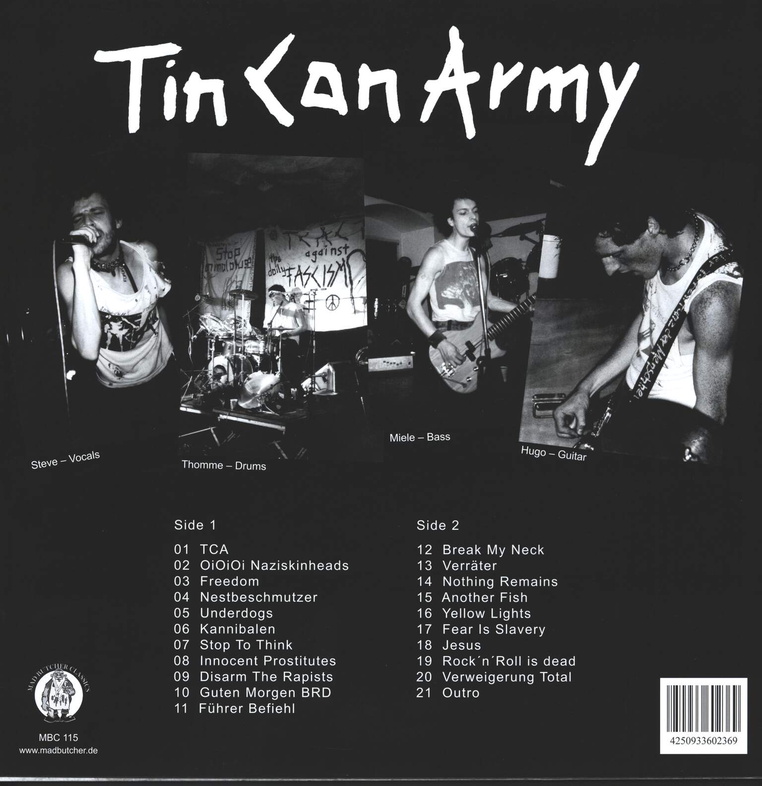 Tin Can Army: 1982-1987, 1×LP (Vinyl)
