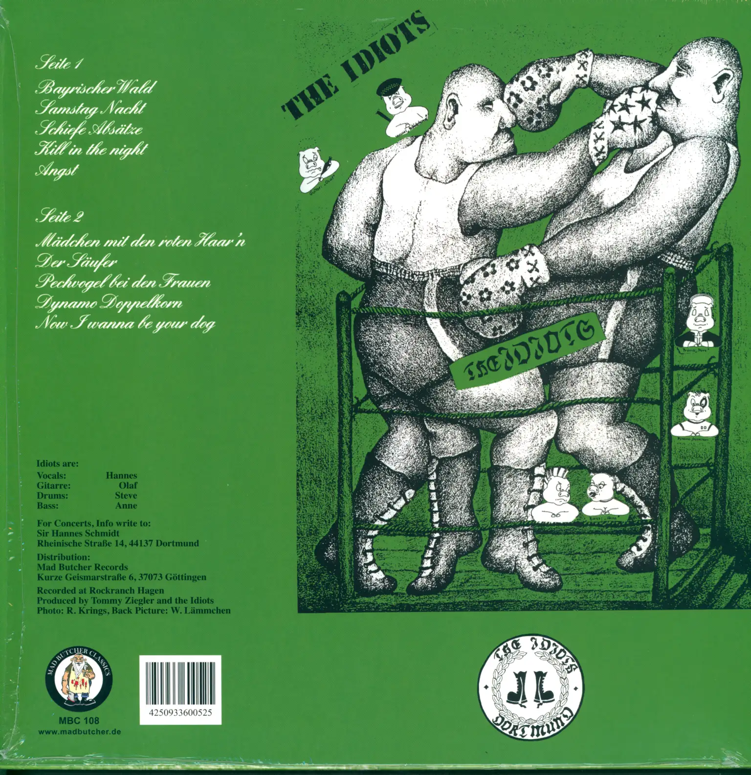 The Idiots: They Call Us: The Idiots, 1×LP (Vinyl)