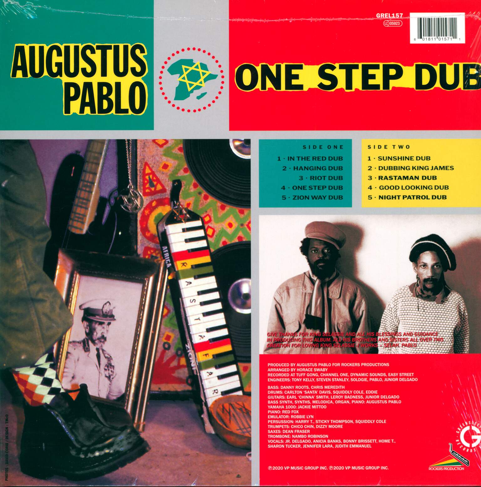 Augustus Pablo: One Step Dub, 1×LP (Vinyl)