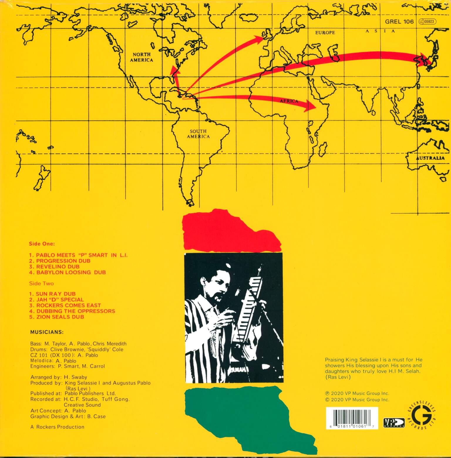 Augustus Pablo: Rockers Comes East, 1×LP (Vinyl)