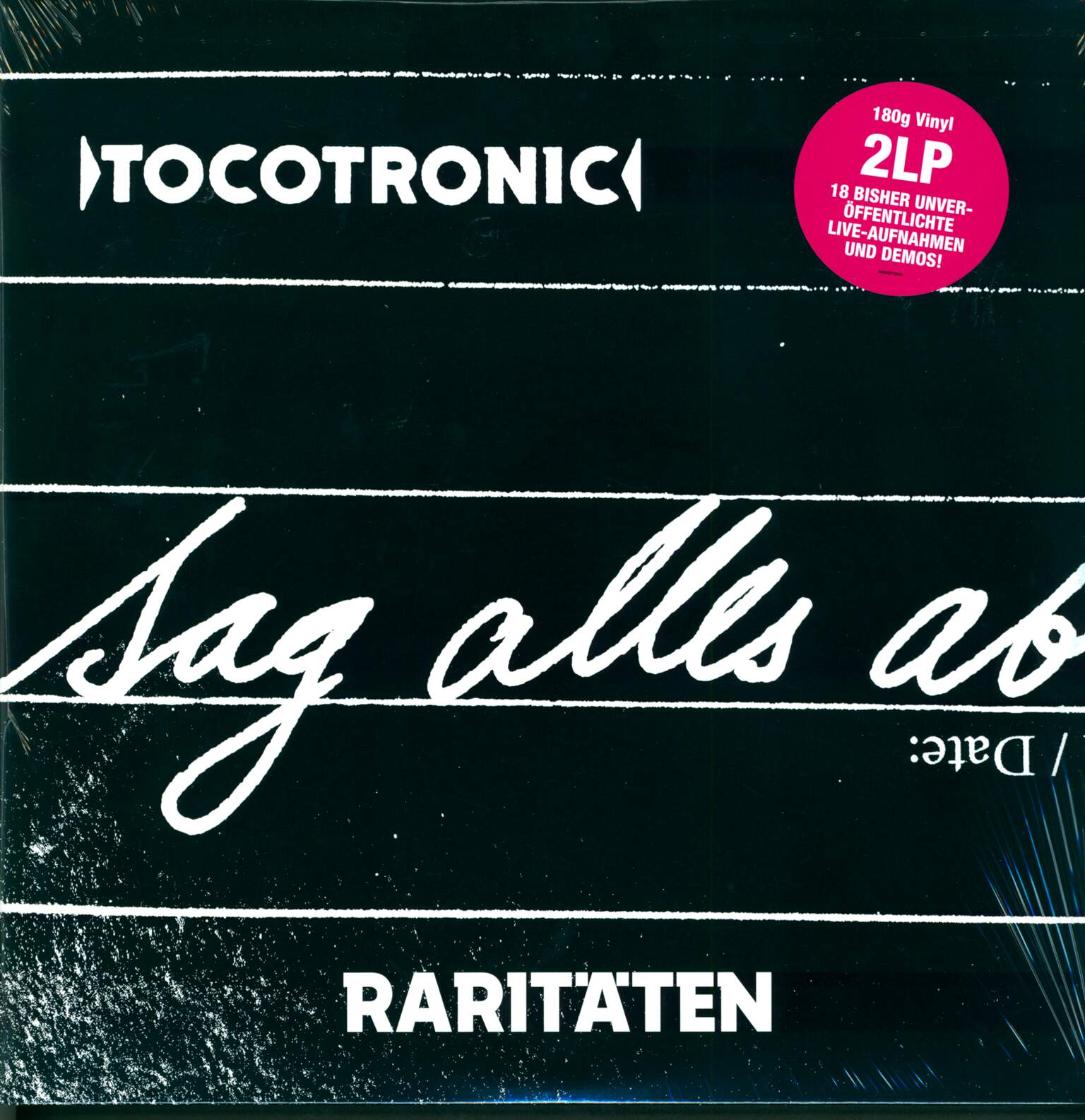 Tocotronic: Sag Alles Ab (1994-2020)-Raritäten, 2×LP (Vinyl)