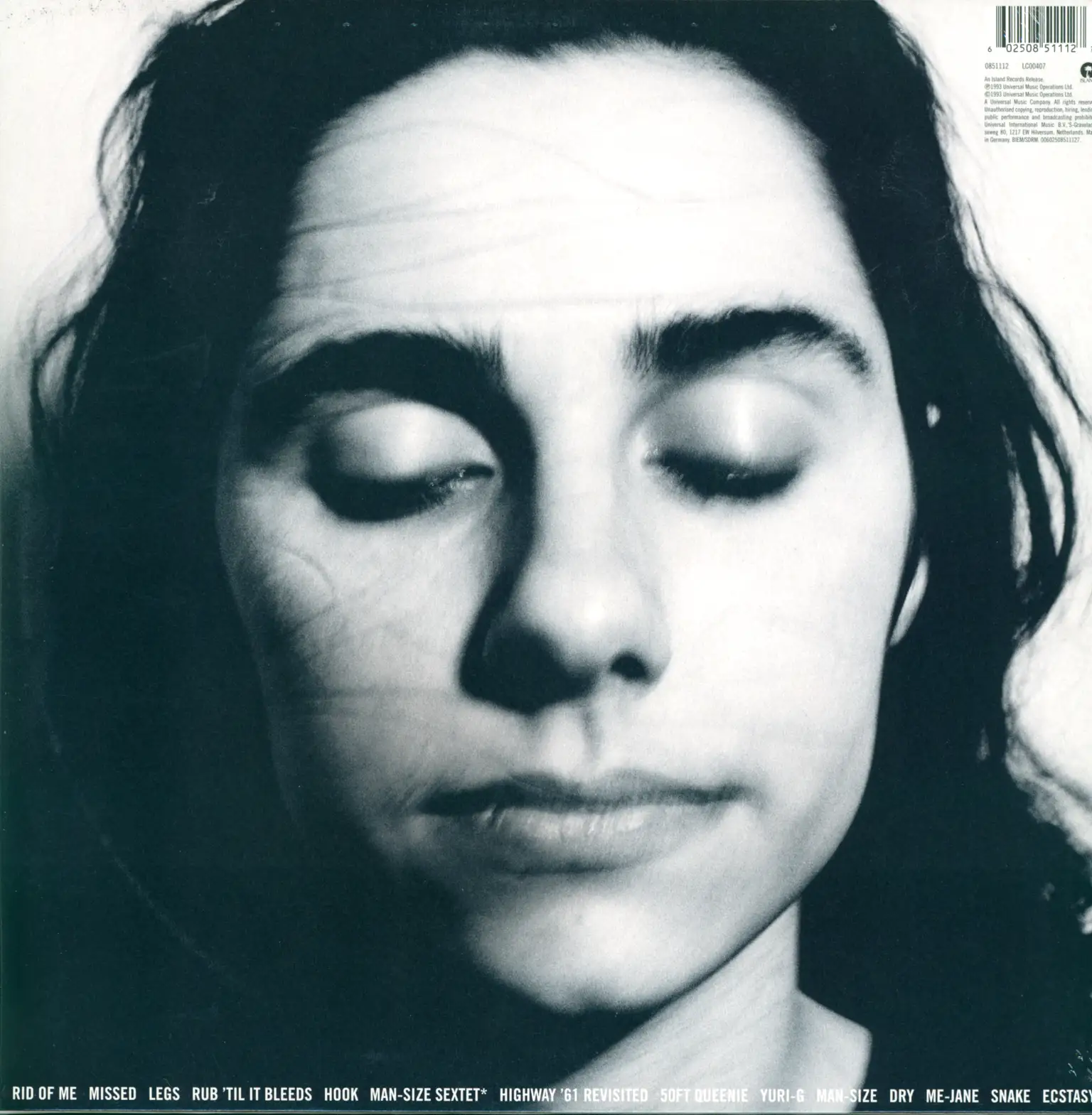 PJ Harvey: Rid Of Me, 1×LP (Vinyl)