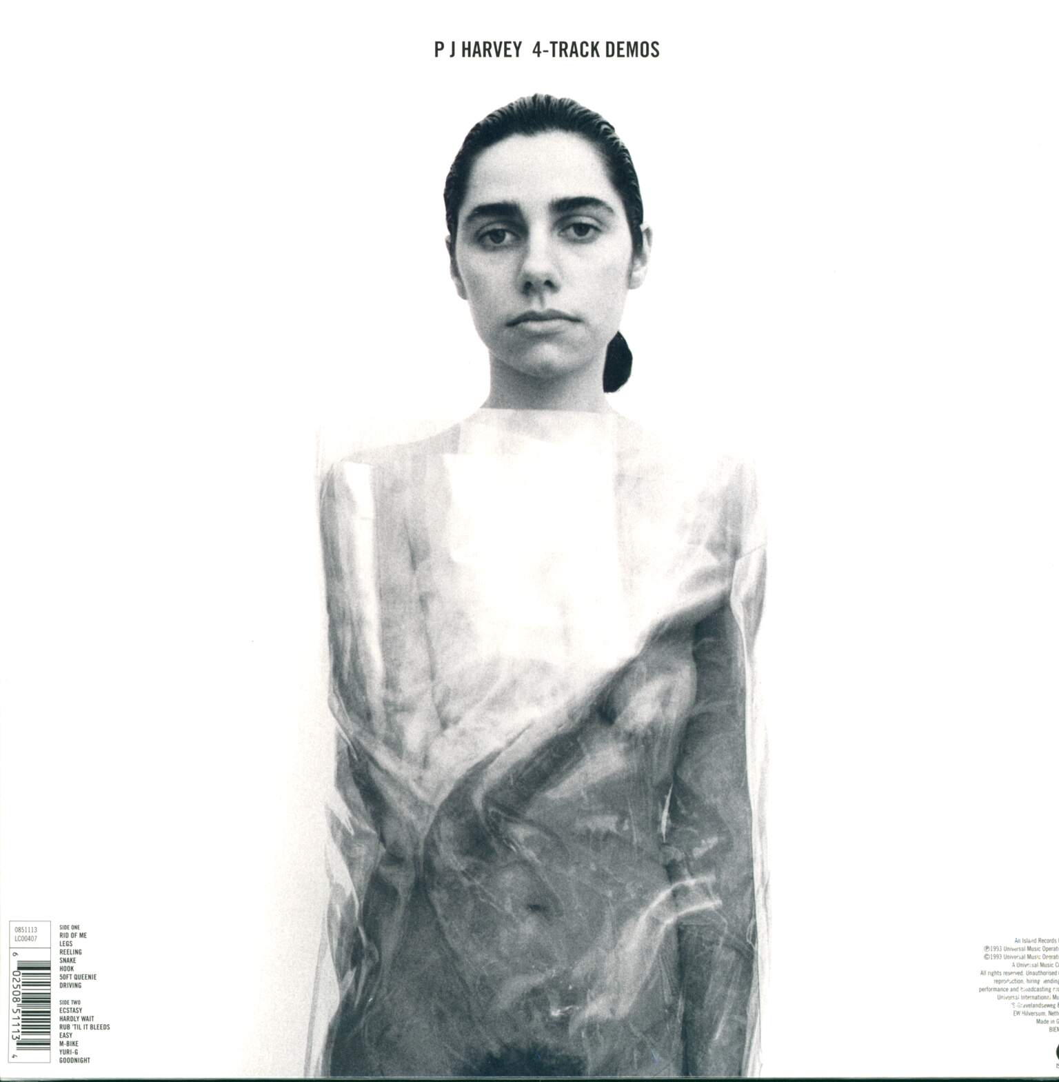 PJ Harvey: 4-Track Demos, 1×LP (Vinyl)