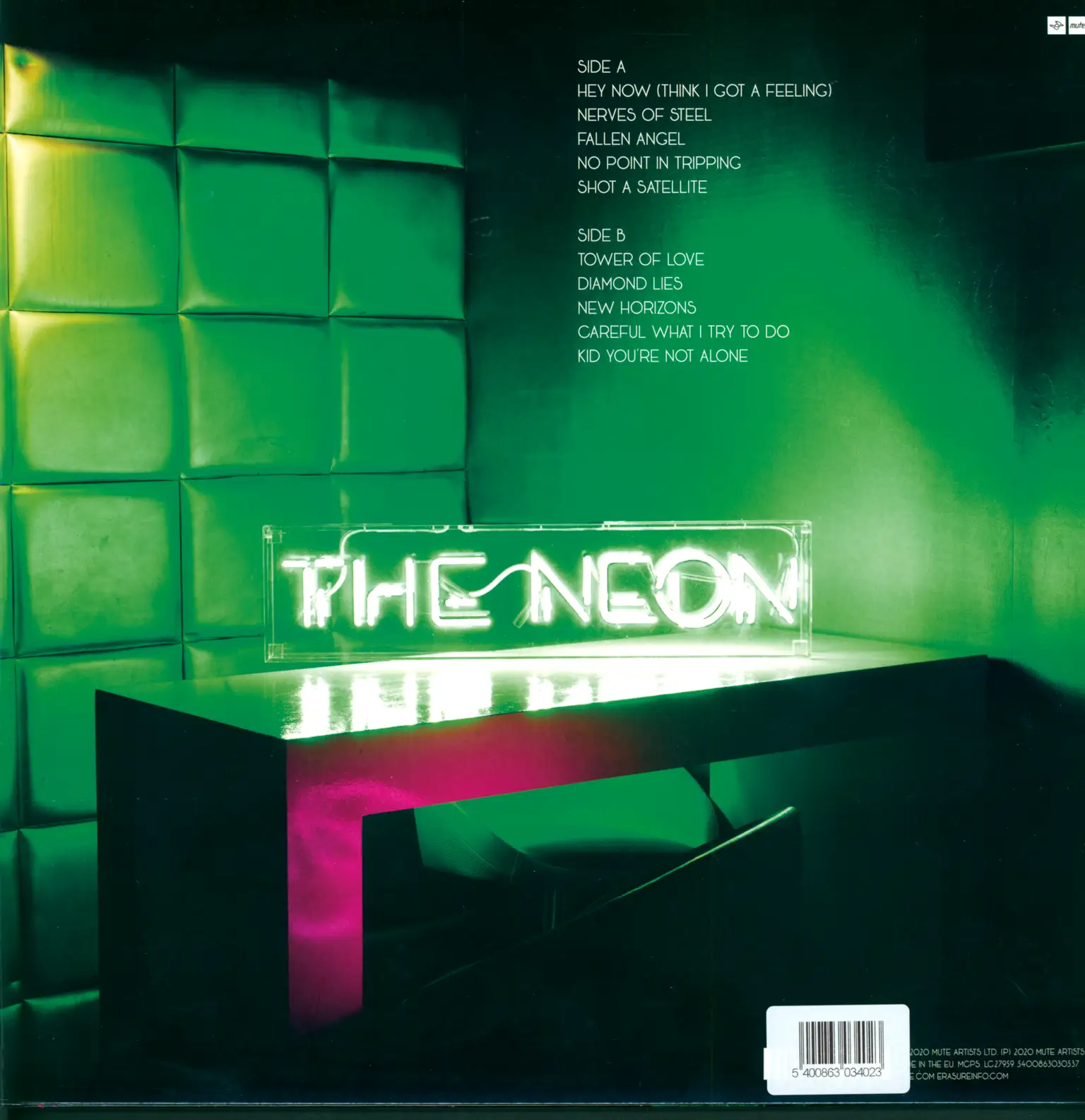 Erasure: The Neon, 1×LP (Vinyl)