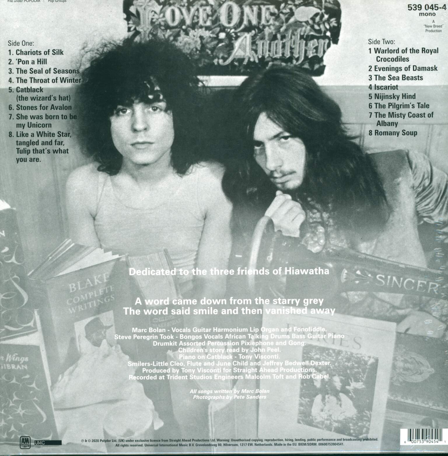 Tyrannosaurus Rex: Unicorn, 1×LP (Vinyl)