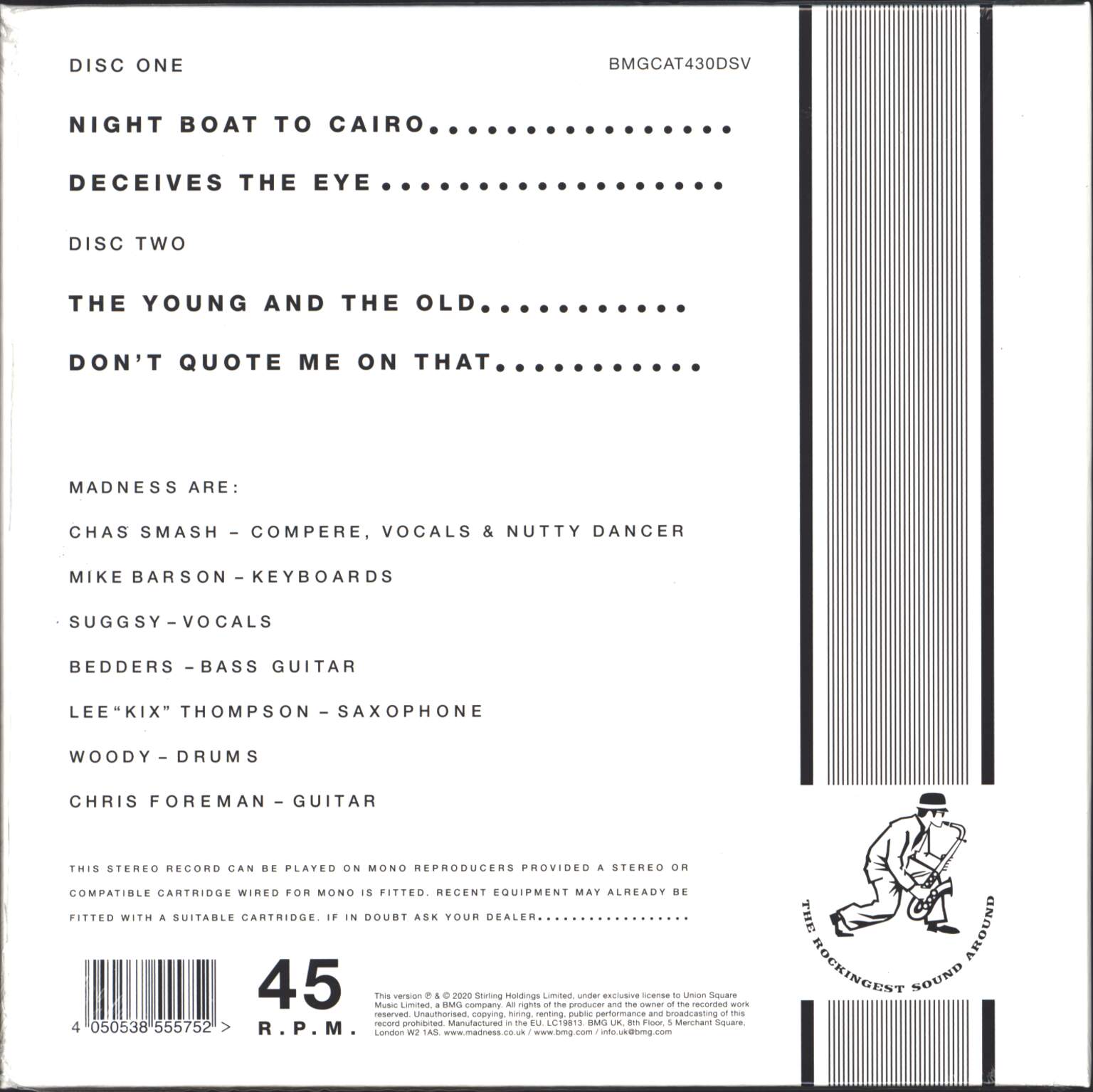 Madness: Work Rest & Play, 2×7" Single (Vinyl)