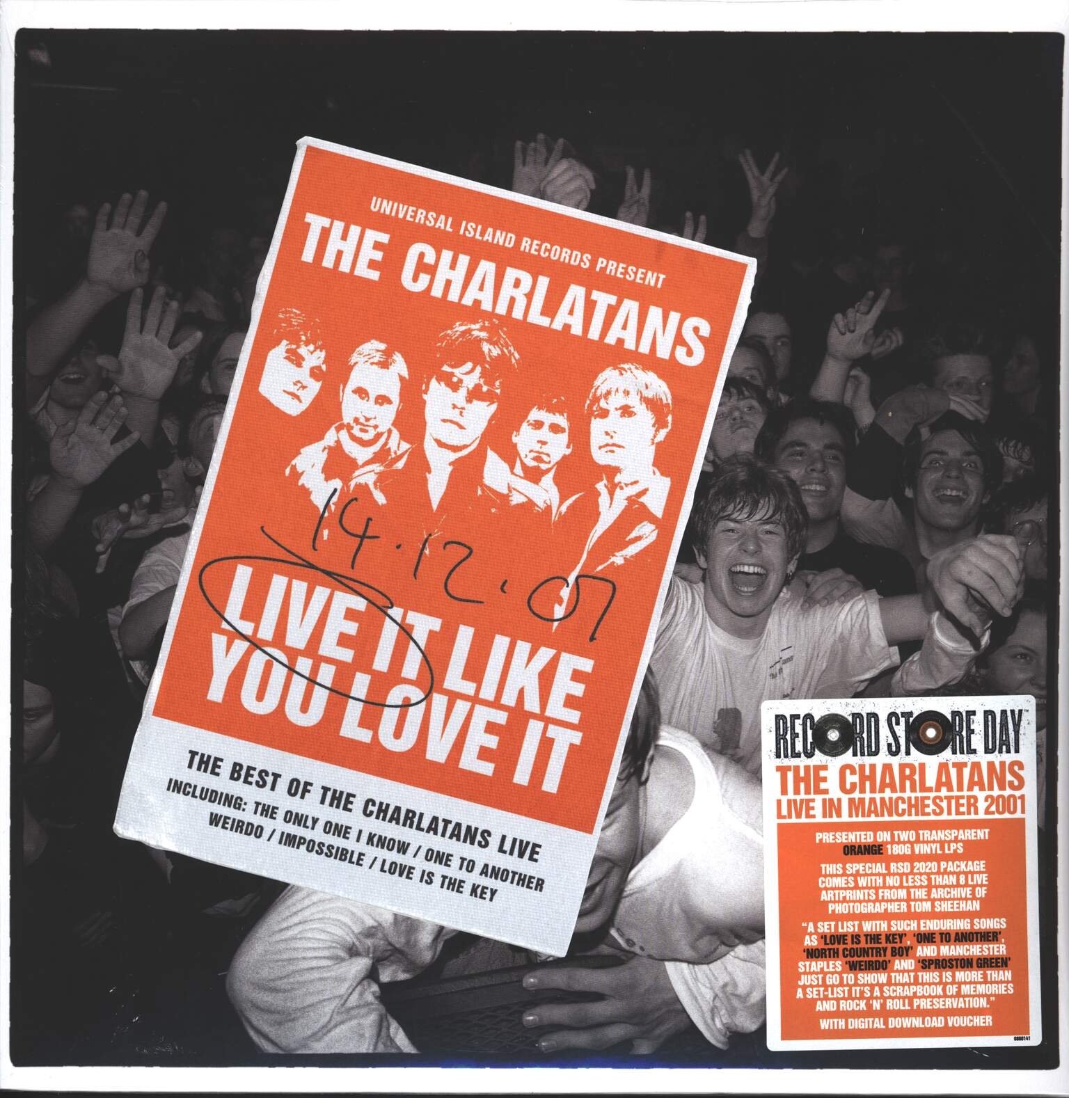 The Charlatans: Live It Like You Love It, 2×LP (Vinyl)