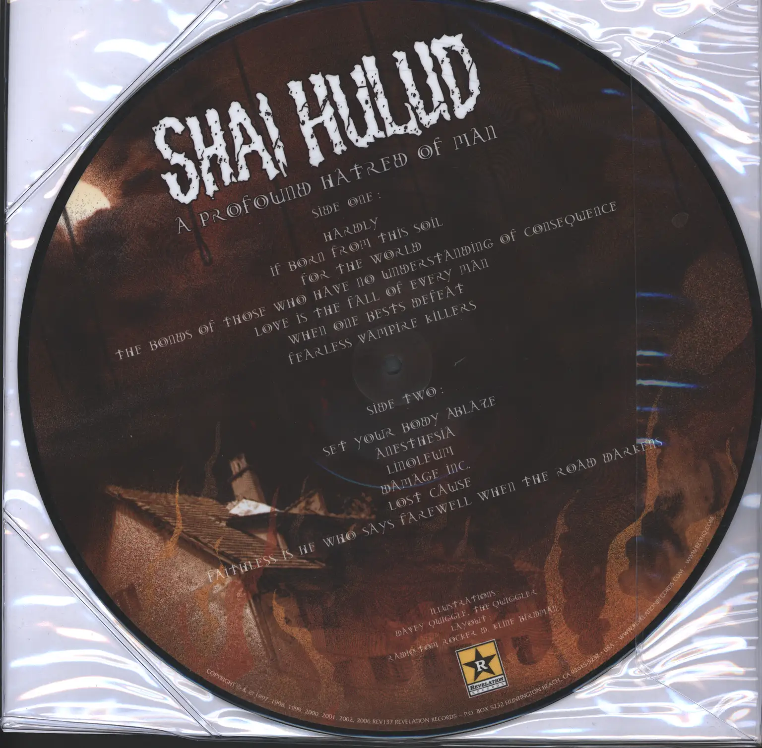 Shai Hulud: A Profound Hatred Of Man, 1×LP (Vinyl)