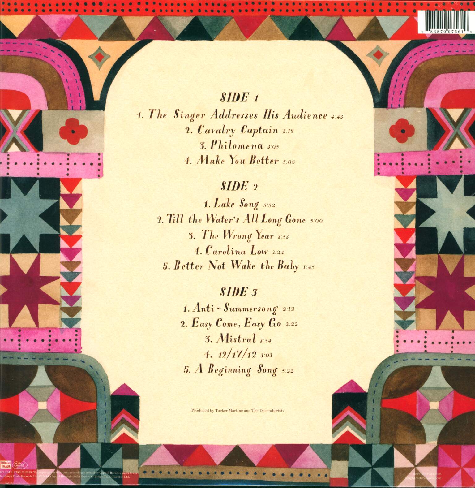 The Decemberists: What A Terrible World, What A Beautiful World, 1×LP (Vinyl), 1×LP (Vinyl)