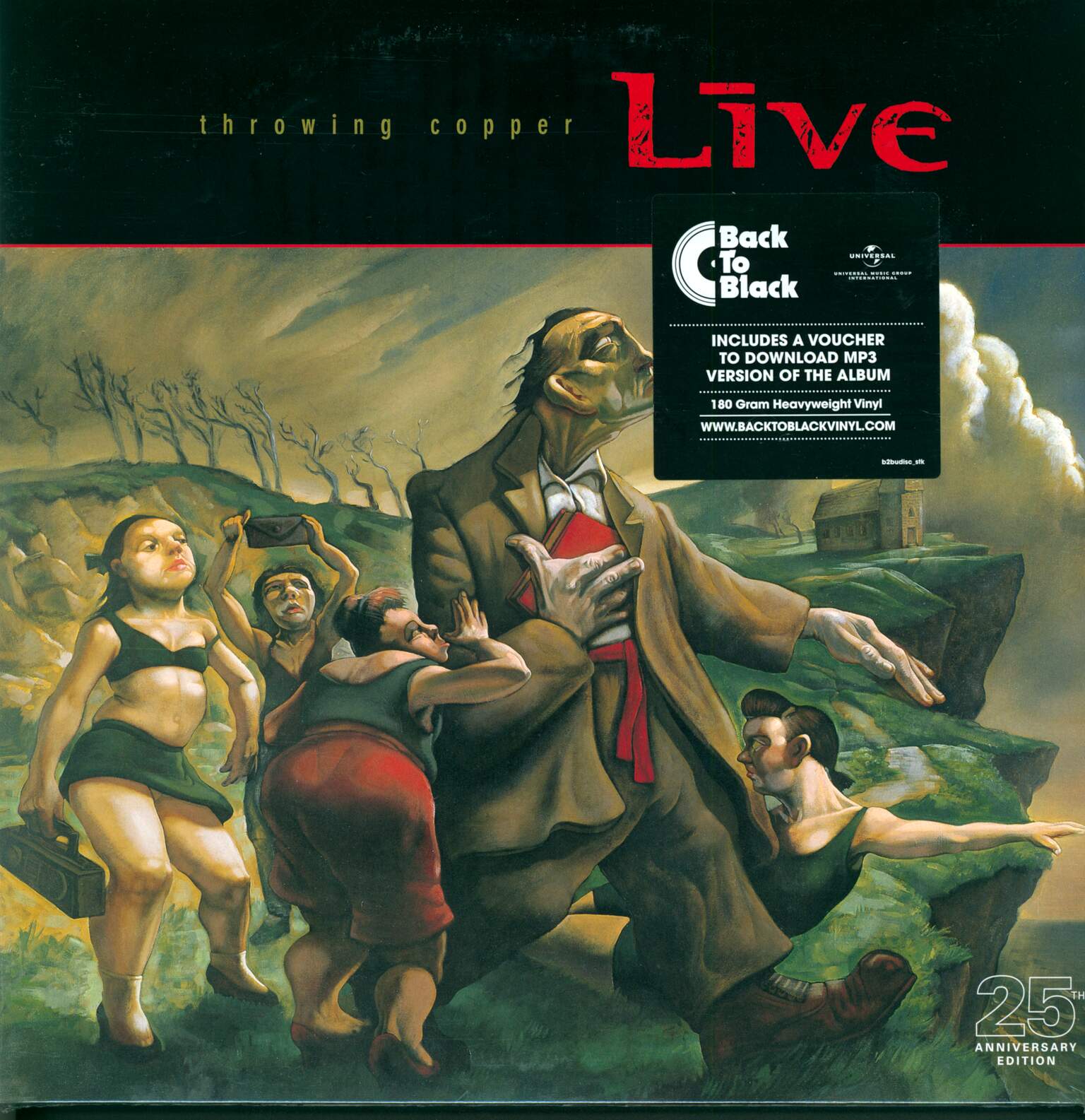 Live: Throwing Copper, 2×LP (Vinyl)