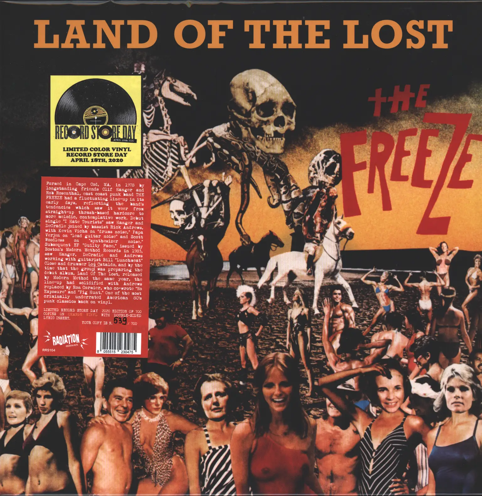 The Freeze: Land Of The Lost, 1×LP (Vinyl)