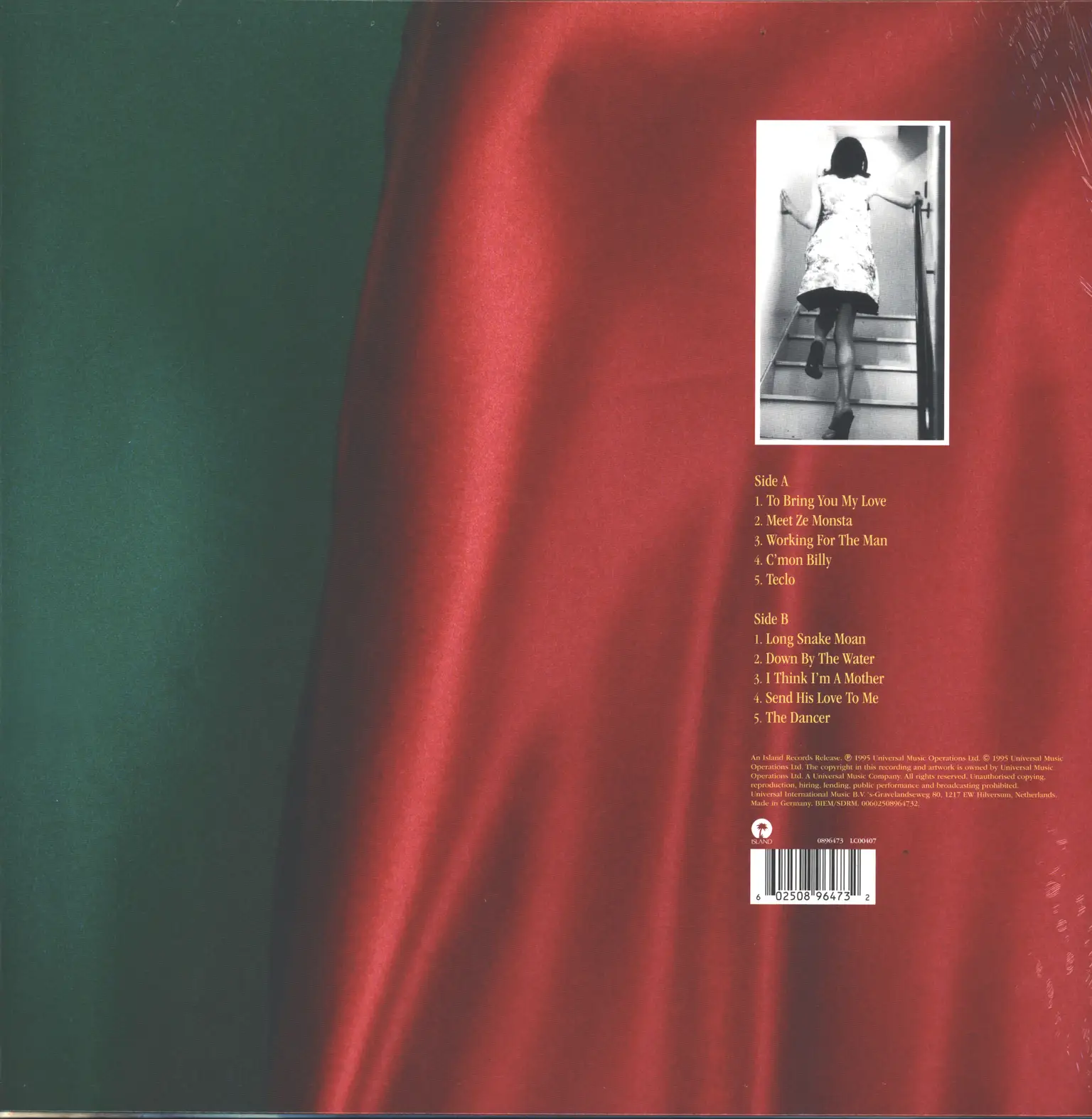 PJ Harvey: To Bring You My Love, 1×LP (Vinyl)
