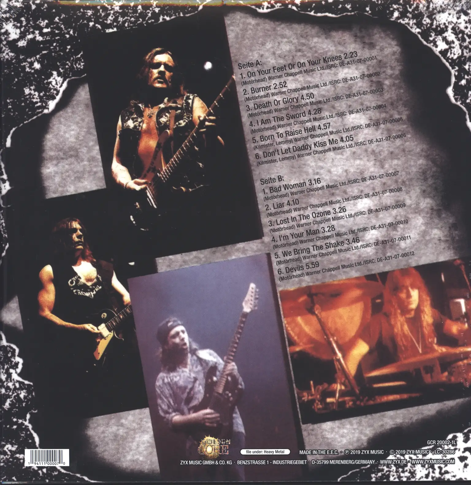 Motörhead: Bastards, 1×LP (Vinyl)