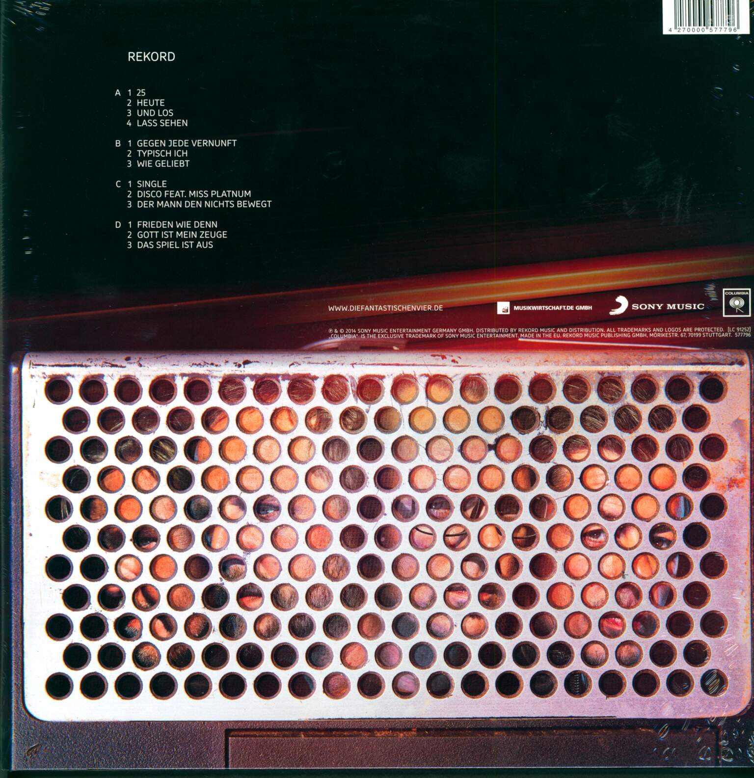 Die Fantastischen Vier: Rekord, 2×LP (Vinyl)