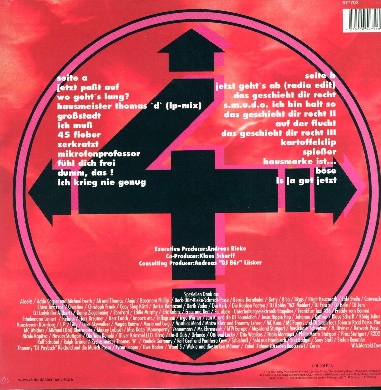 Die Fantastischen Vier: Jetzt Geht's Ab, LP (Vinyl)
