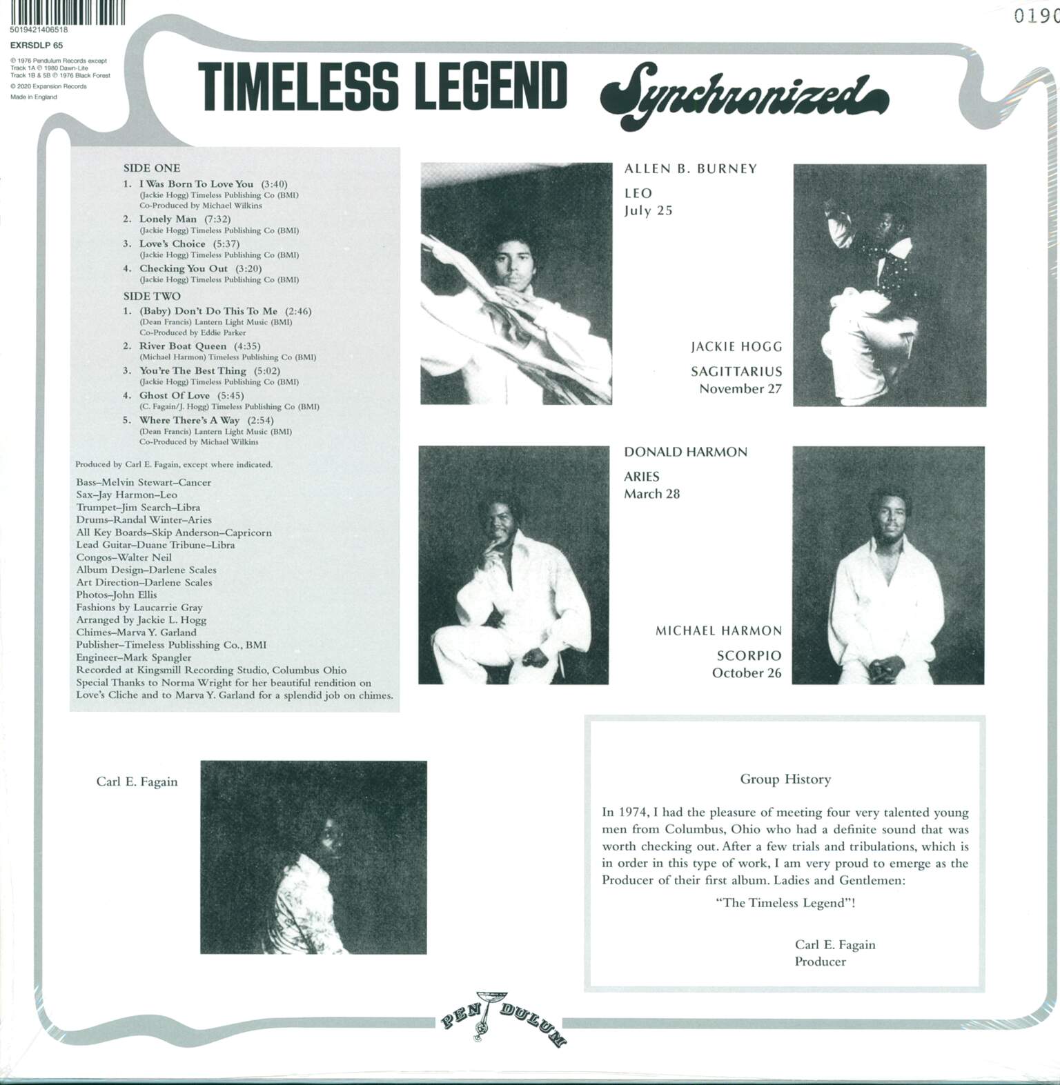Timeless Legend: Synchronized, 1×LP (Vinyl)