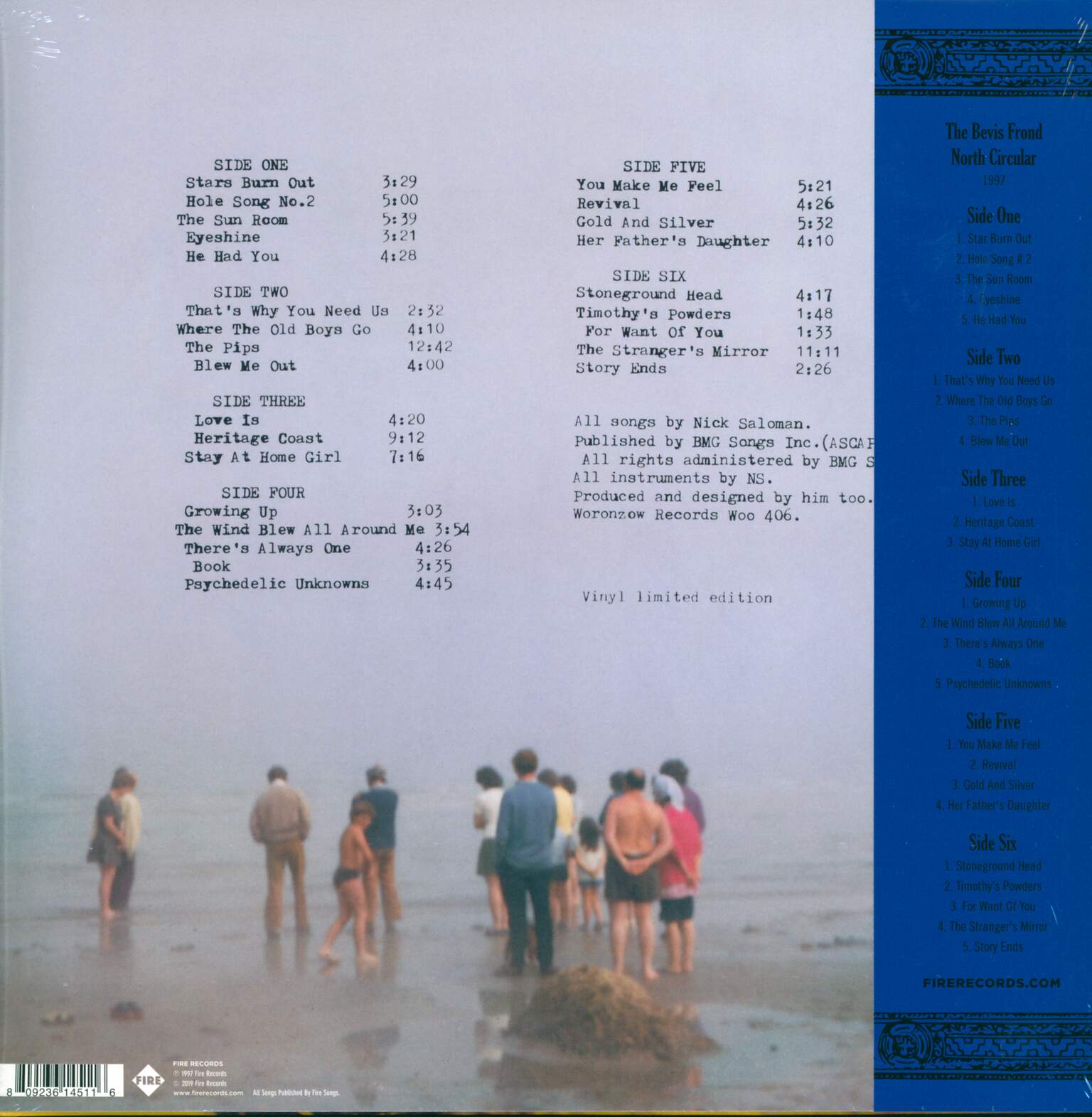 The Bevis Frond: North Circular, 3×LP (Vinyl)