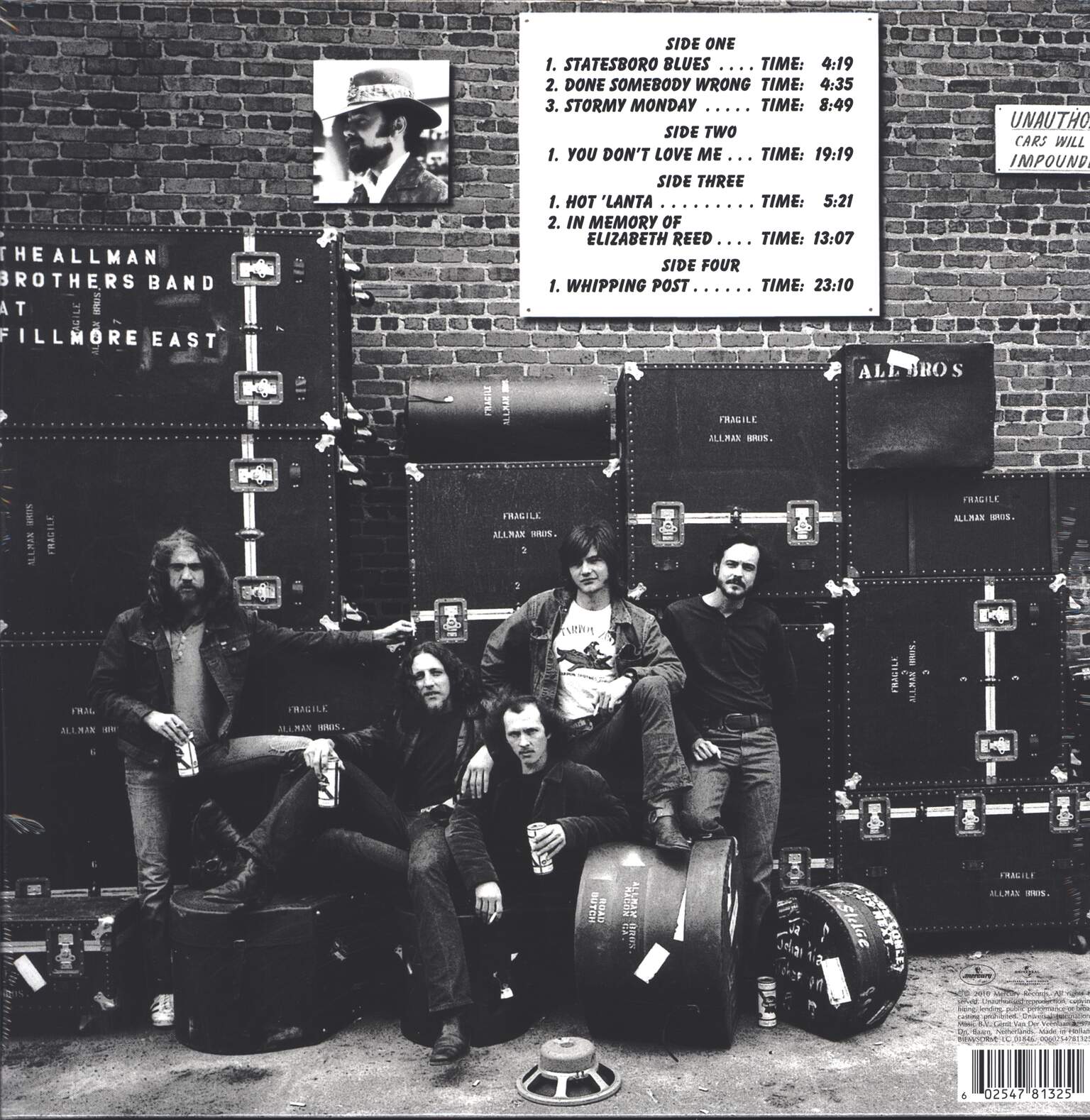 The Allman Brothers Band: The Allman Brothers Band At Fillmore East, 2×LP (Vinyl)